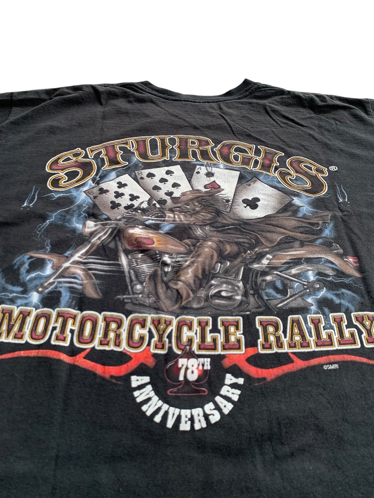 Indian Motorcycle × Japanese Brand × Vintage Vintage Sturgis Motorcycle Rally 78th Anniversary Tshirt Size US L / EU 52-54 / 3 - 3 Thumbnail