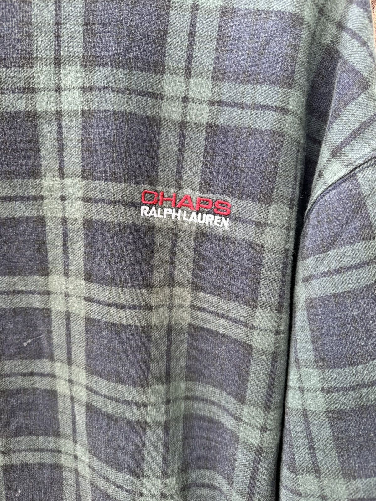 Chaps Ralph Lauren × Vintage Vintage Checkered Chaps Ralph Lauren Crewneck Size US L / EU 52-54 / 3 - 2 Thumbnail