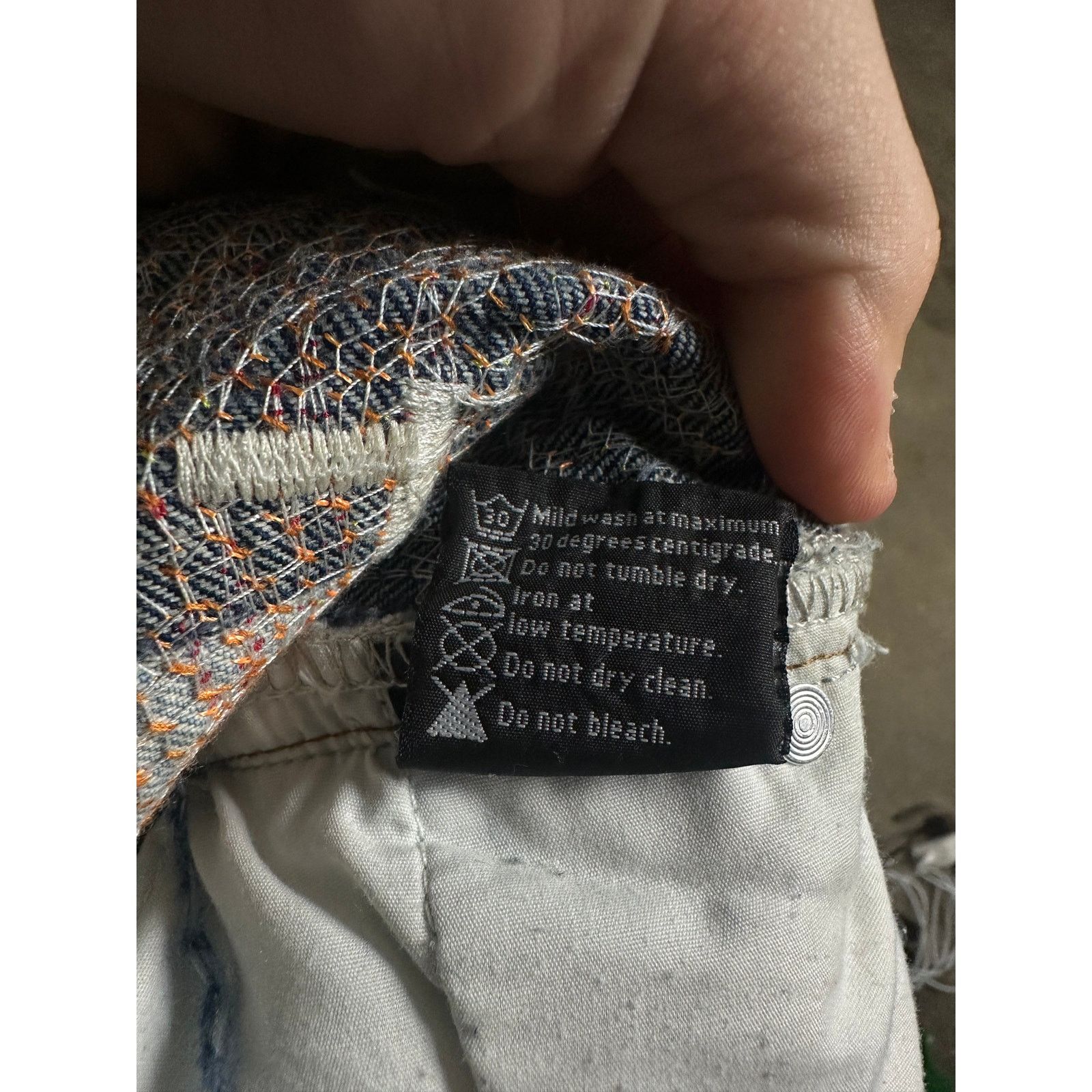 Who Decides War WDW Pale USA Jeans Used 36 Size US 36 / EU 52 - 5 Thumbnail