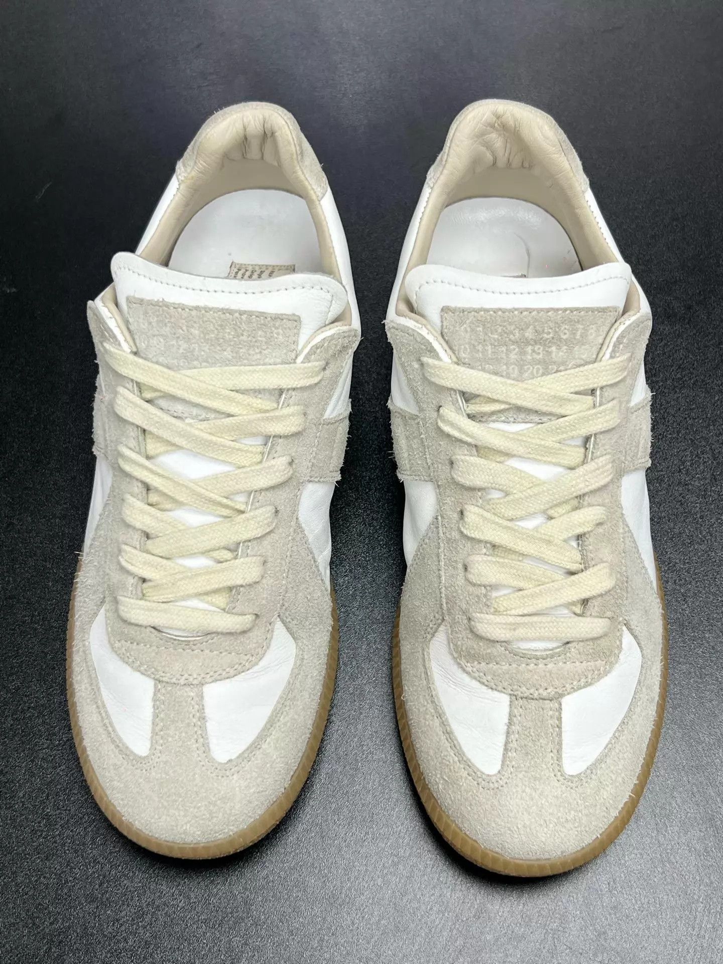 Maison Margiela Maison Margiela Replica Low Top Gray/White 36 Like New Size US 5.5 / IT 35.5 - 3 Thumbnail