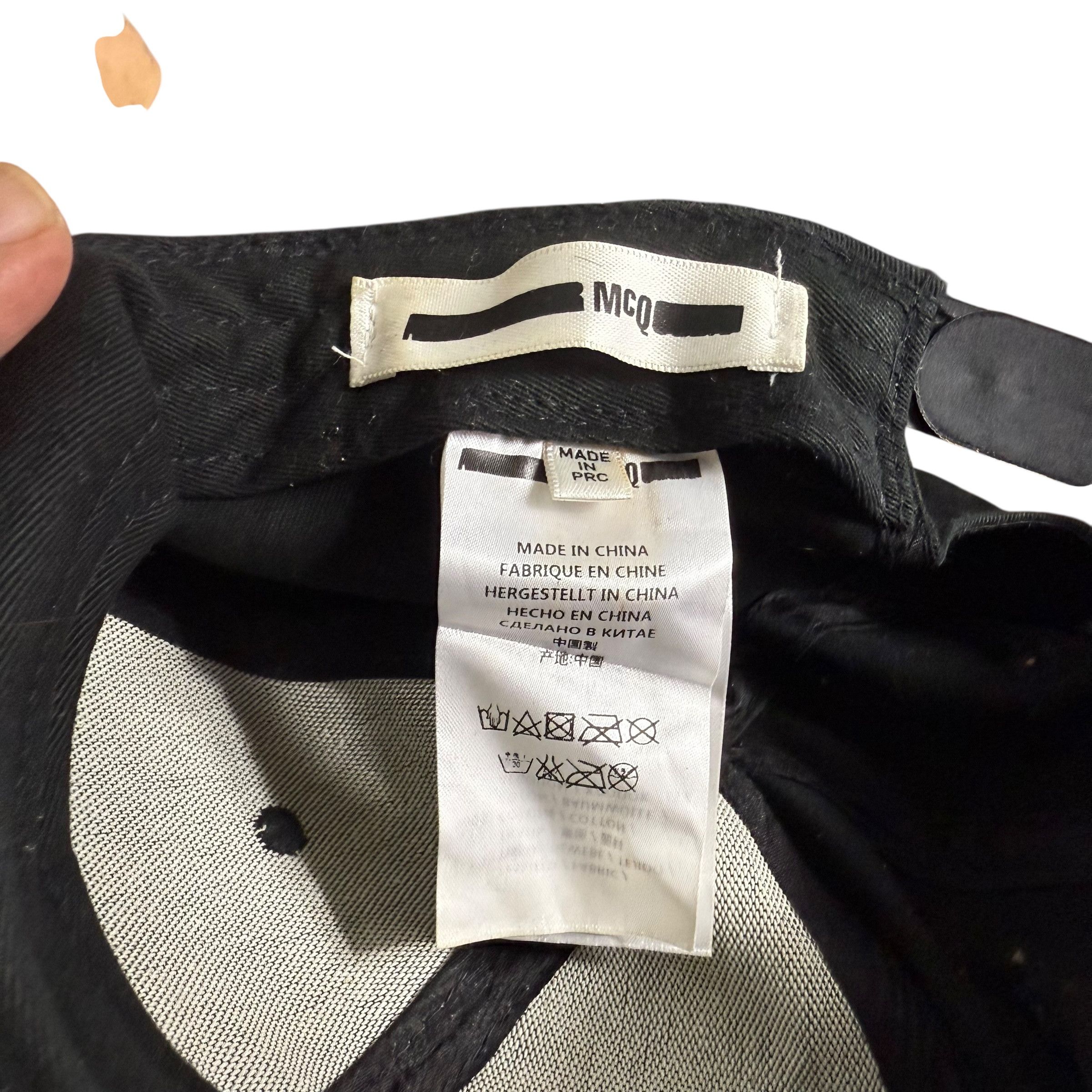 Alexander McQueen 🔥RARE🔥McQ Alexander McQueen Snapback Hat Cap Size ONE SIZE - 7 Thumbnail