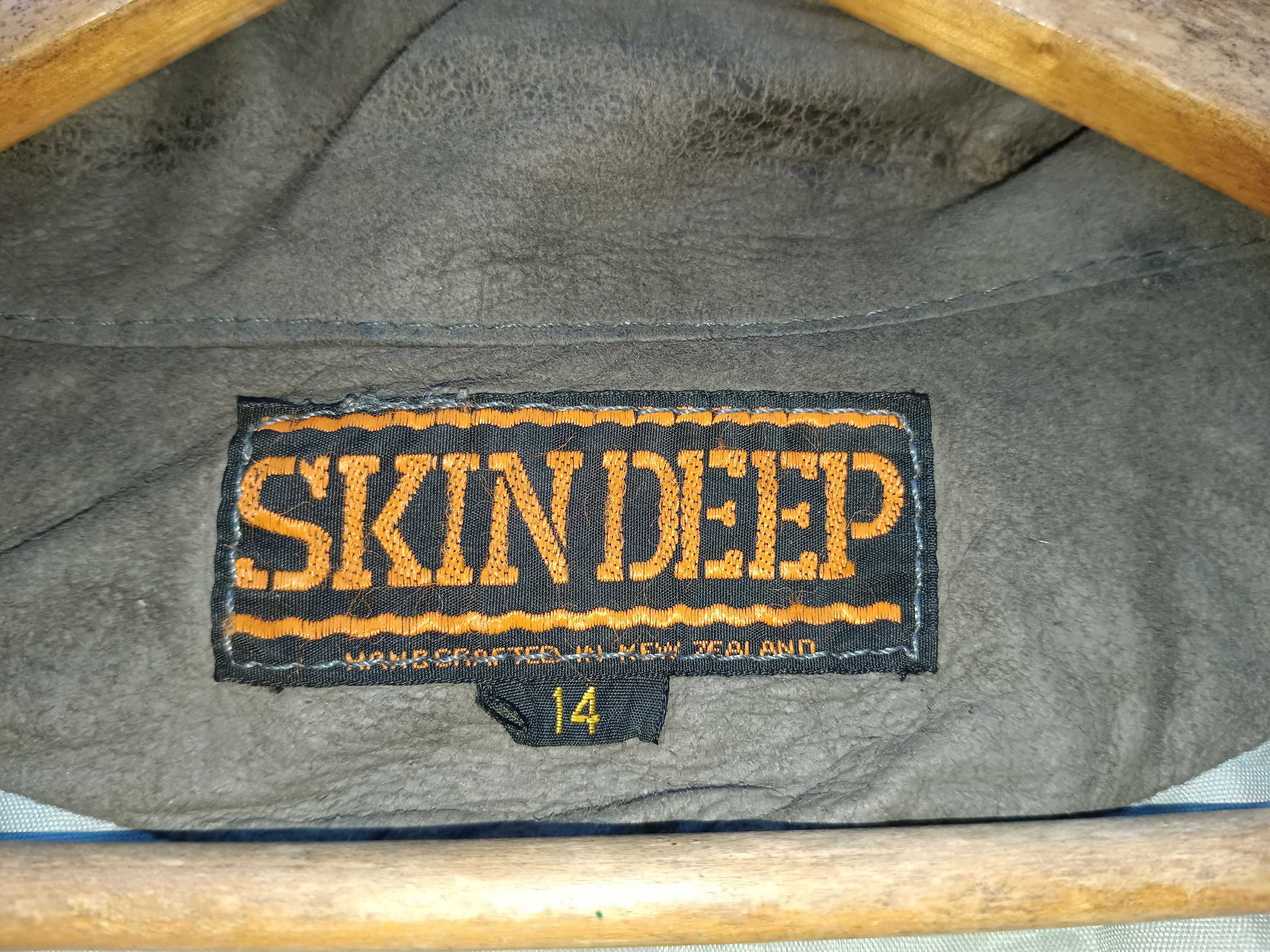 14th Addiction × KMRii × New Zealand Outback Vintage Skin Deep New Zealand Lambskin Jacket Size US L / EU 52-54 / 3 - 7 Thumbnail