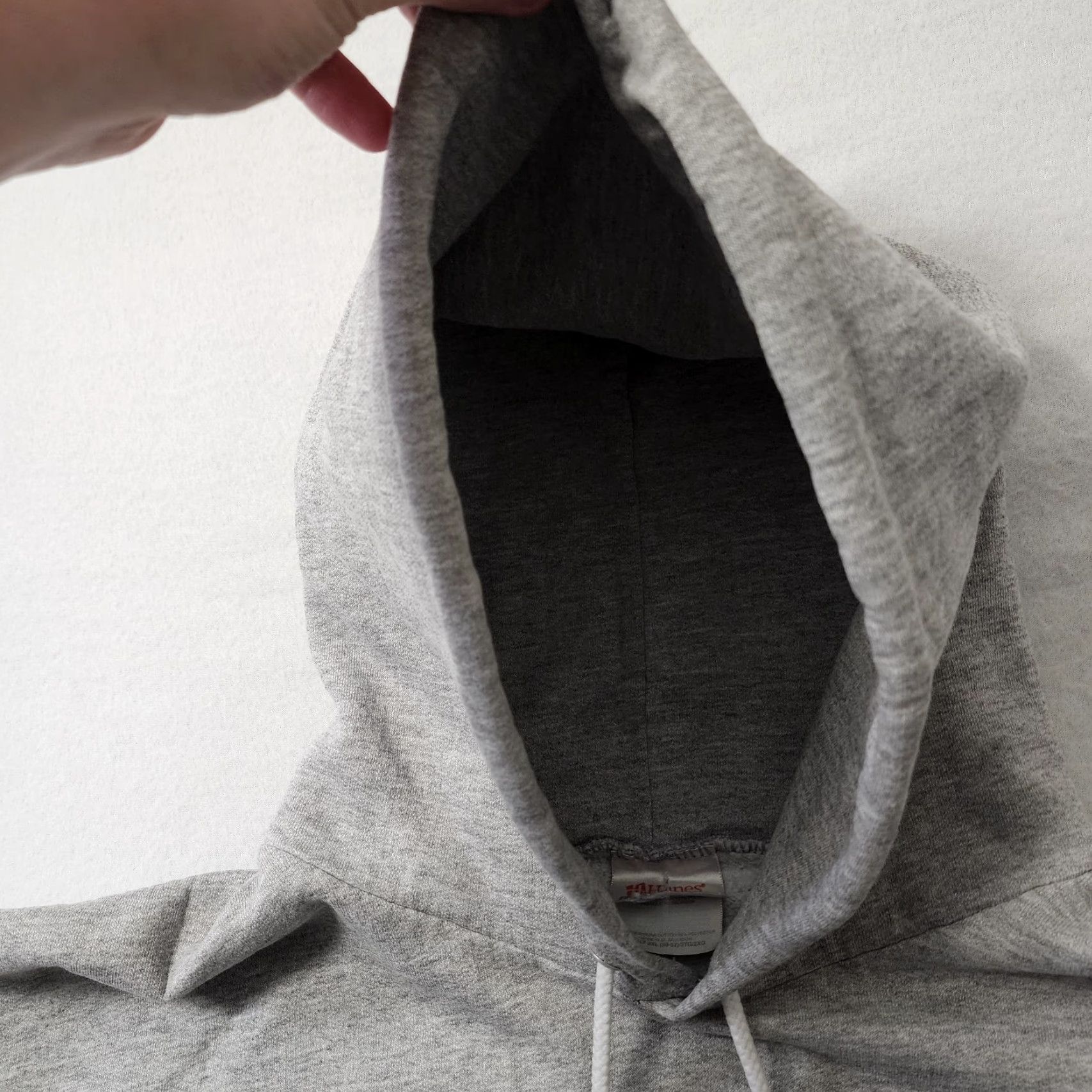 Hanes VINTAGE Hanes Hoodie 2XL Mens Gray Distressed Thrashed Skater Pullover Blank Size US XXL / EU 58 / 5 - 6 Thumbnail