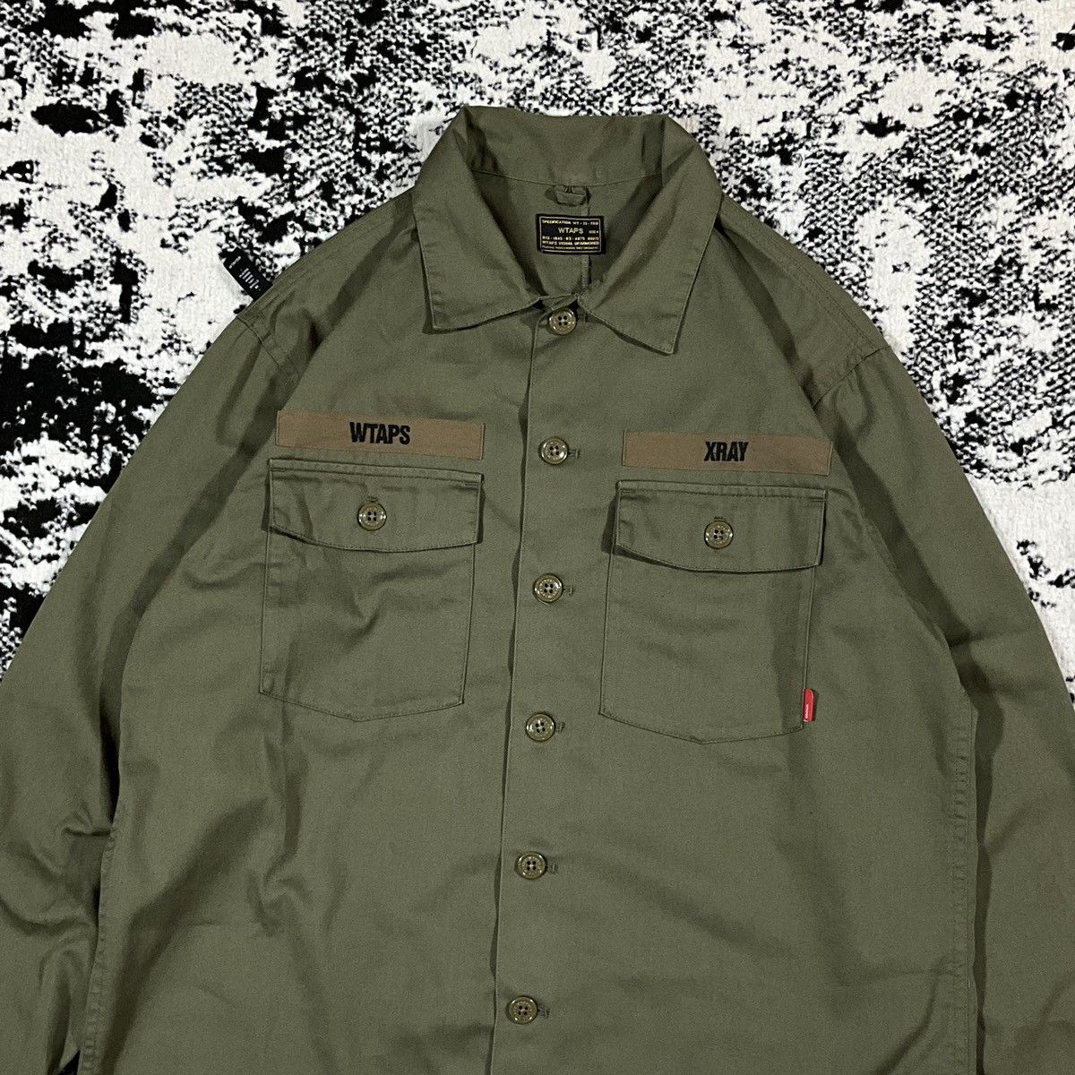 Wtaps WTAPS BUDS L/S SHIRT. COPO. SERGE 2016 ( RARE ) Size US XL / EU 56 / 4 - 2 Thumbnail