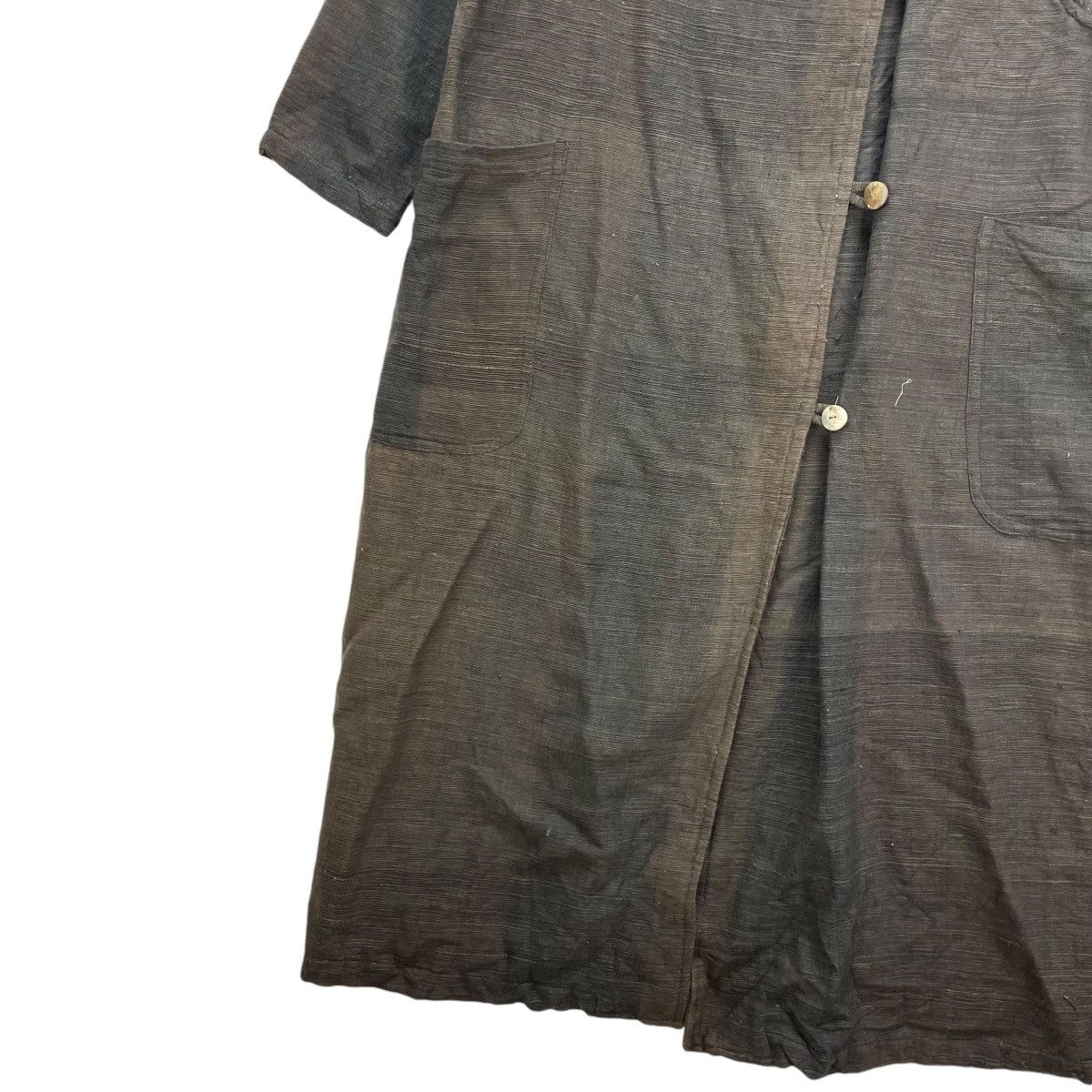 Designer × Japanese Brand × Yohji Yamamoto Lakshmi Long Coat 100% Cotton Inspired Yohji Yamamoto Size L / US 10 / IT 46 - 7 Thumbnail