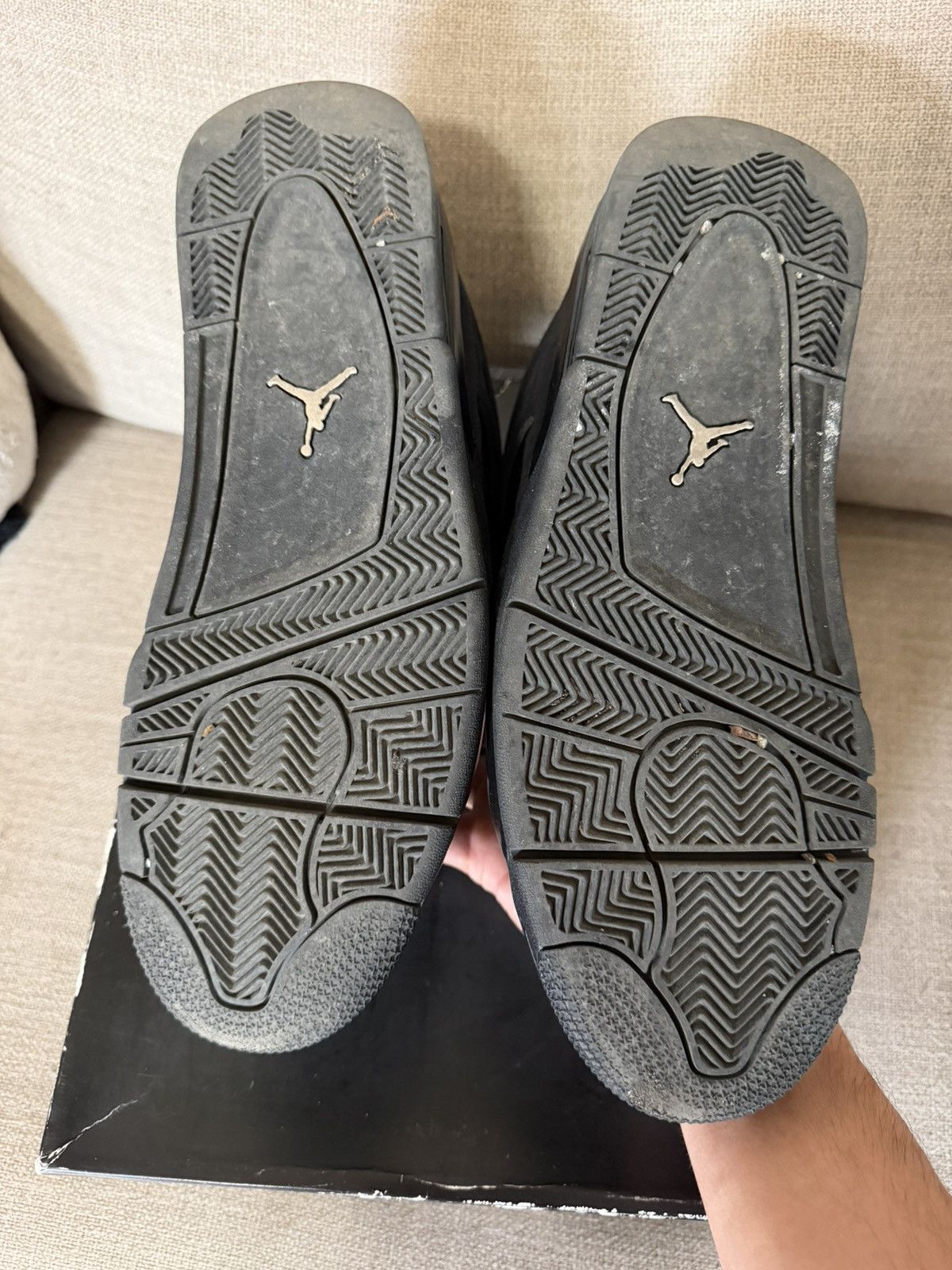Jordan Brand Jordan 4 Black cat 2020 Size US 13 / EU 46 - 6 Thumbnail