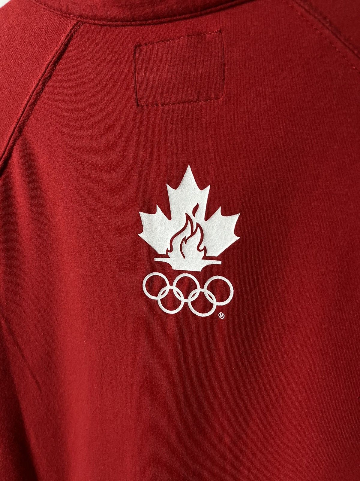 Vintage Canada 2004 Summer Olympics Athens Olympic Team Jersey Shirt Size US L / EU 52-54 / 3 - 9 Thumbnail