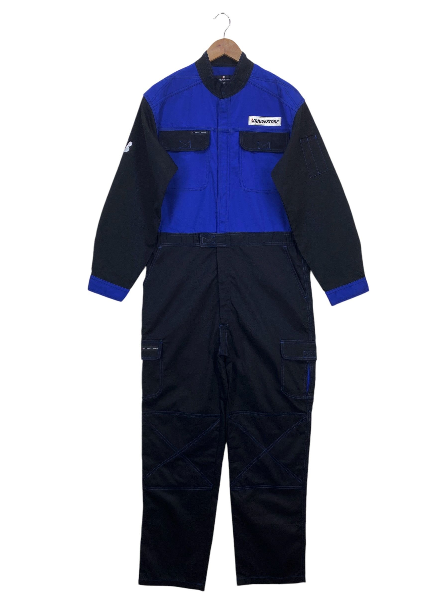 Vintage Bridgestone Motorsport Coverall Jumpsuit Size US 37 - 2 Thumbnail