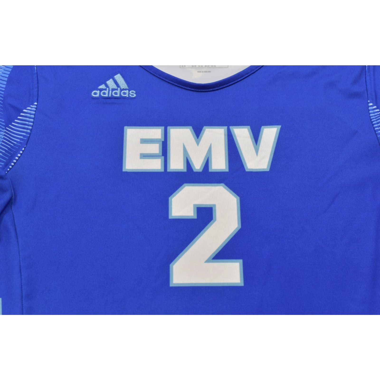 Adidas Adidas Volleyball EMV 2 Blue Sleeveless Jersey Women's Size S Recycled Polye] Size S / US 4 / IT 40 - 6 Thumbnail