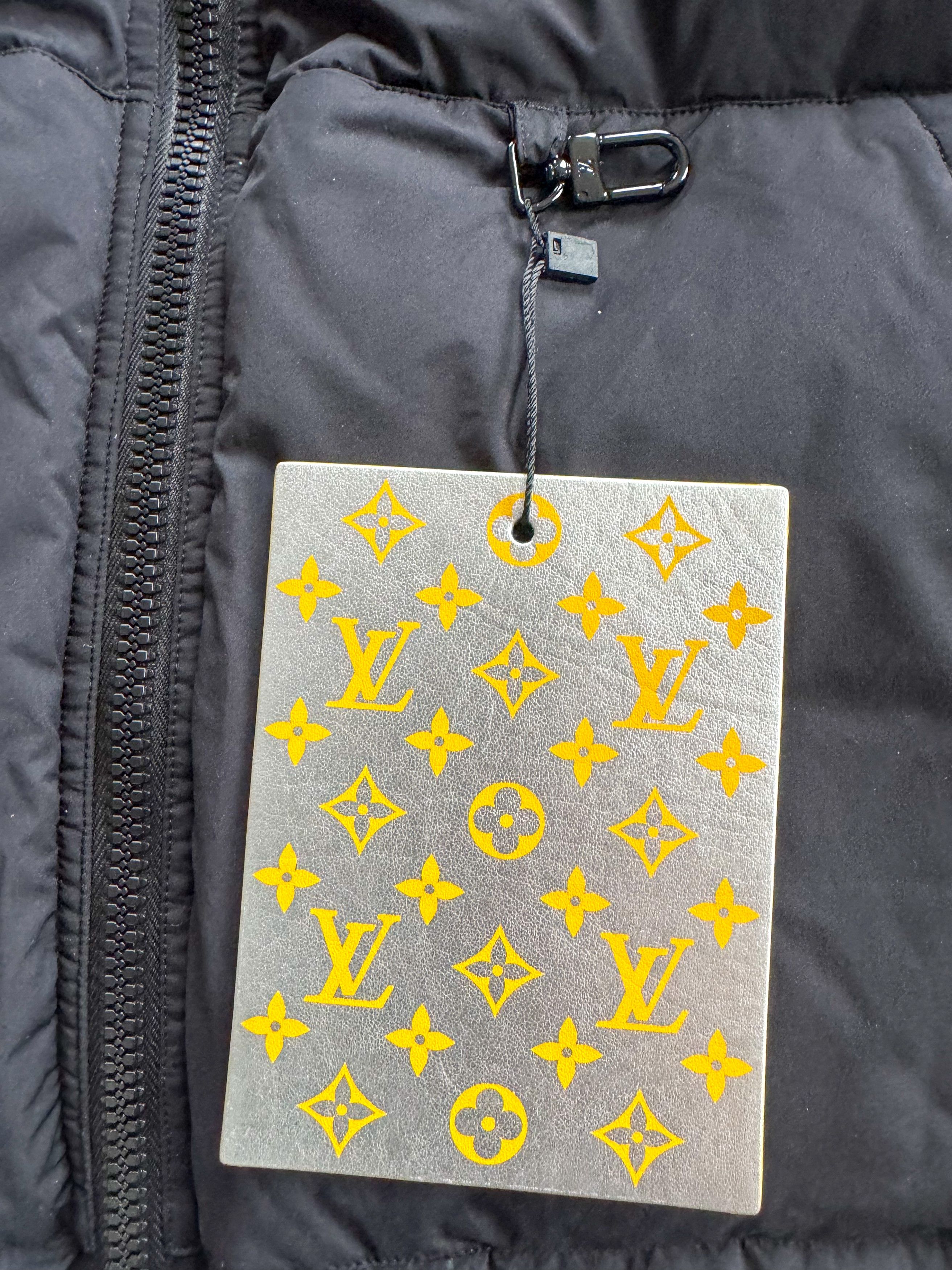 Louis Vuitton Louis Vuitton Black Monogram Reversible Puffer Jacket Size US XXL / EU 58 / 5 - 6 Thumbnail