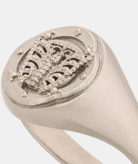 Dior o1w1db10126 R2332W Size : OS / Symbol Ring in Silver Size ONE SIZE - 4 Thumbnail