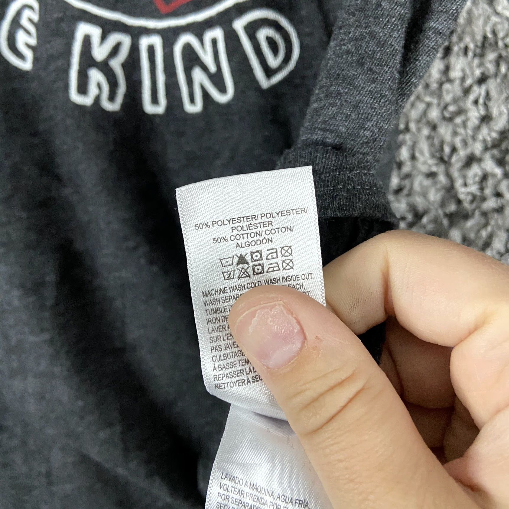 Lucky Brand LUCKY BRAND Blouse Women’s S Gray Love Our Planet Peace Signs Be Kind Size S / US 4 / IT 40 - 6 Thumbnail