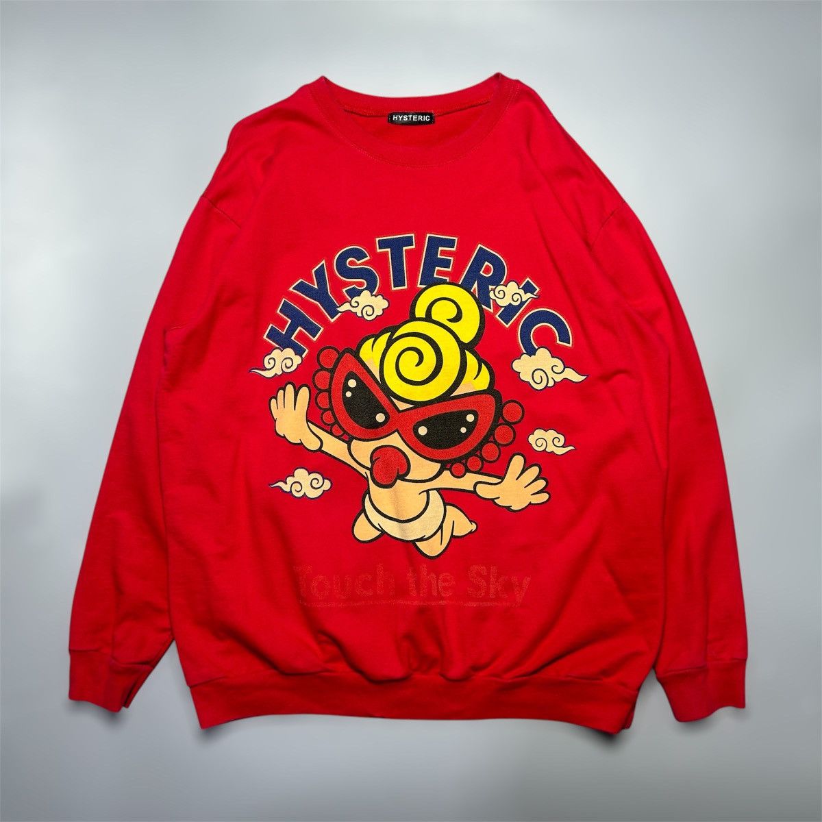 Hysteric Glamour × Vintage 90s Hysteric Glamour Baby Touch The Sky Sweater Size US L / EU 52-54 / 3 - 1 Thumbnail