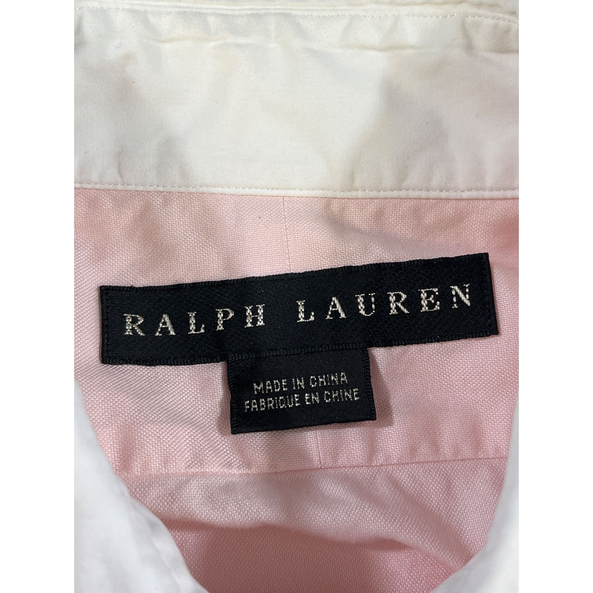 Ralph Lauren Ralph Lauren Womens Pink Button Up Shirt Size 8 SKU 6521 Size M / US 6-8 / IT 42-44 - 4 Thumbnail
