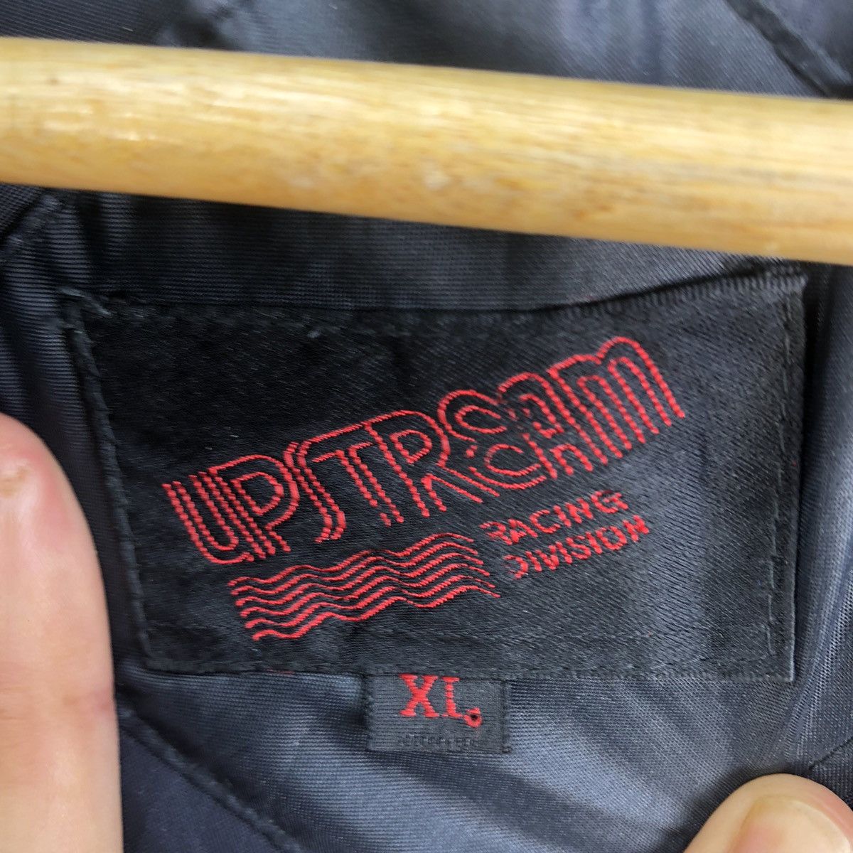 Vintage Vintage 80’s Upstream Racing Division Jeep Bomber Jacket Size US L / EU 52-54 / 3 - 22 Thumbnail