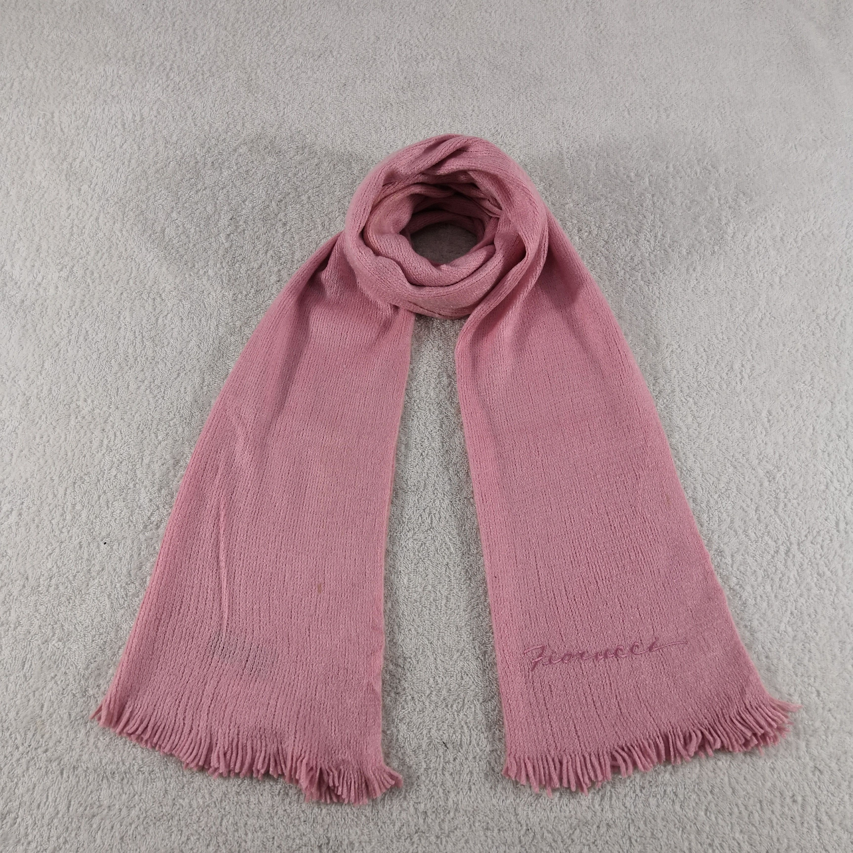Fiorucci Vintage Fiorucci Scarf Muffler Wool Cashmere Scarves Size ONE SIZE - 1 Thumbnail