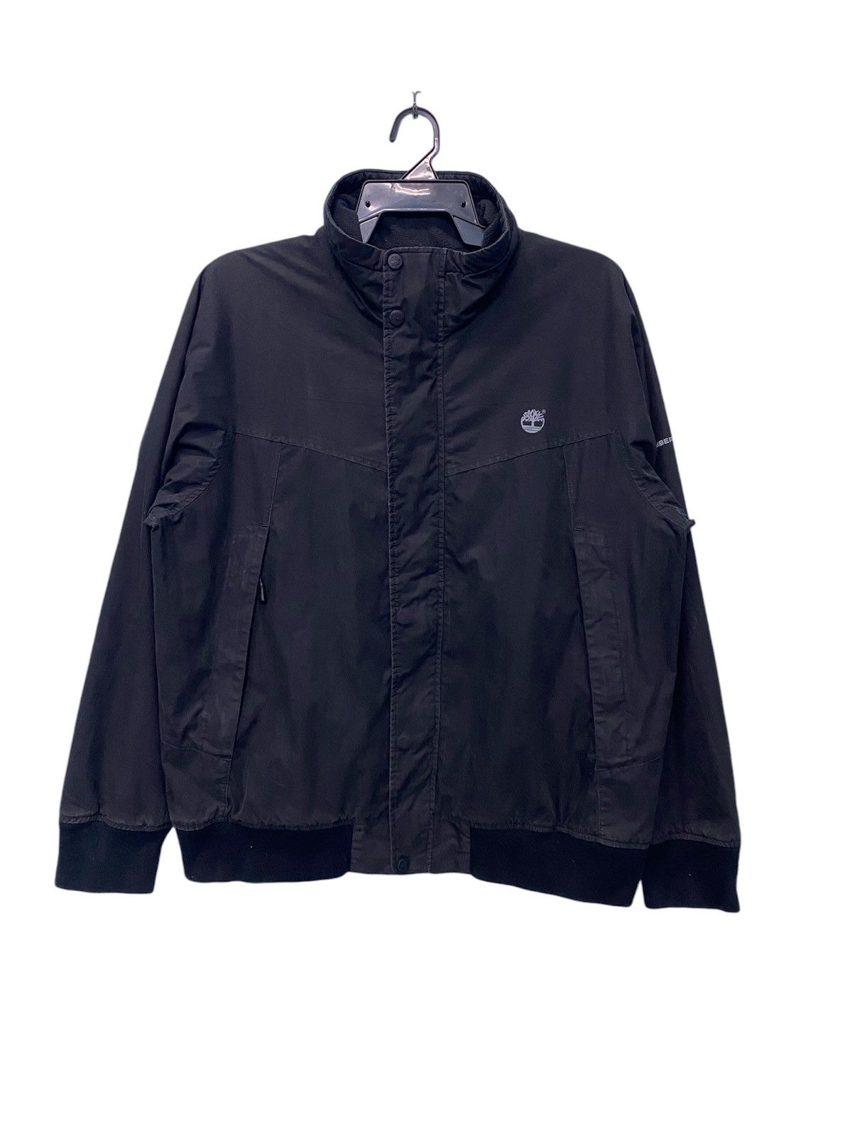 Vintage timberland jacket zip up