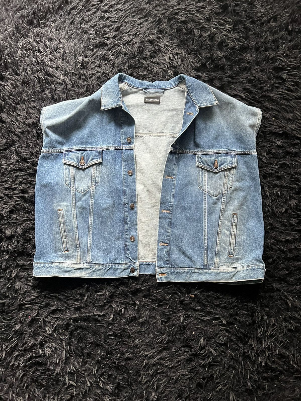 Balenciaga Padded Gilet Jacket Fall 2018 Size US S / EU 44-46 / 1 - 5 Thumbnail