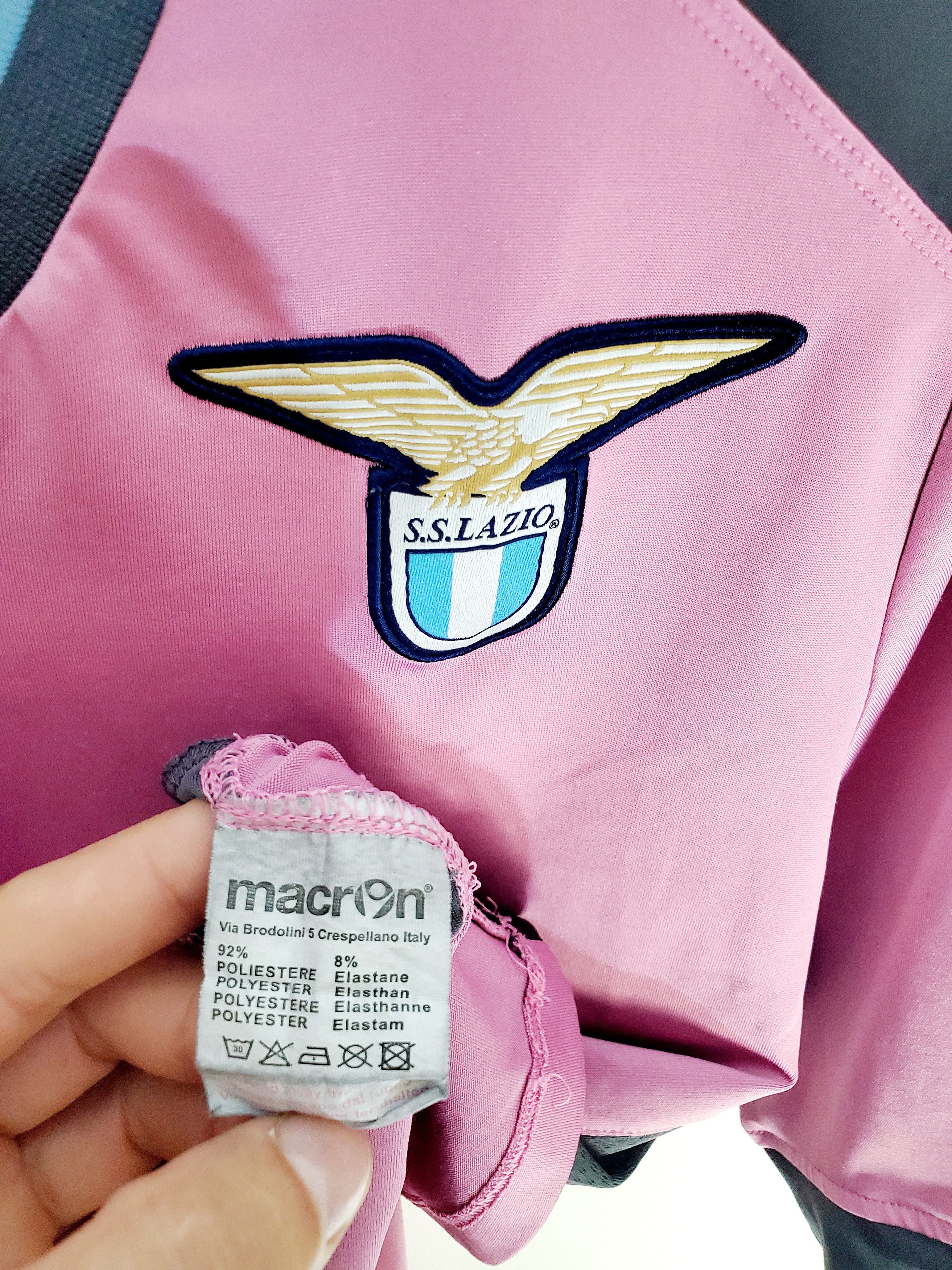 Macron × Vintage SS Lazio Jersey Goalkeeper Season 2013 -14 Macron M Size US M / EU 48-50 / 2 - 4 Thumbnail