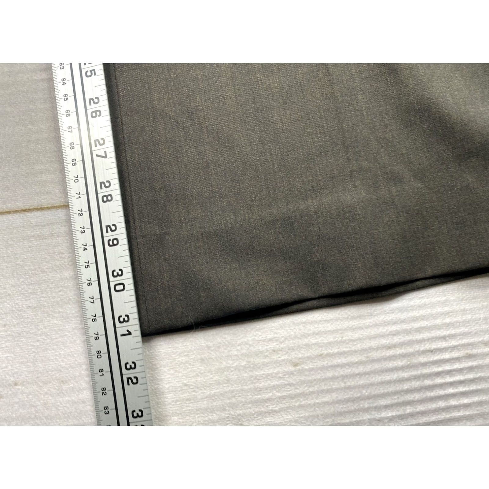 Vintage VINTAGE Lafayette 148 Dress Pants Womens 4 Brown Virgin Wool Trousers Unlined Minimalist Size 27" / US 4 / IT 40 - 6 Thumbnail