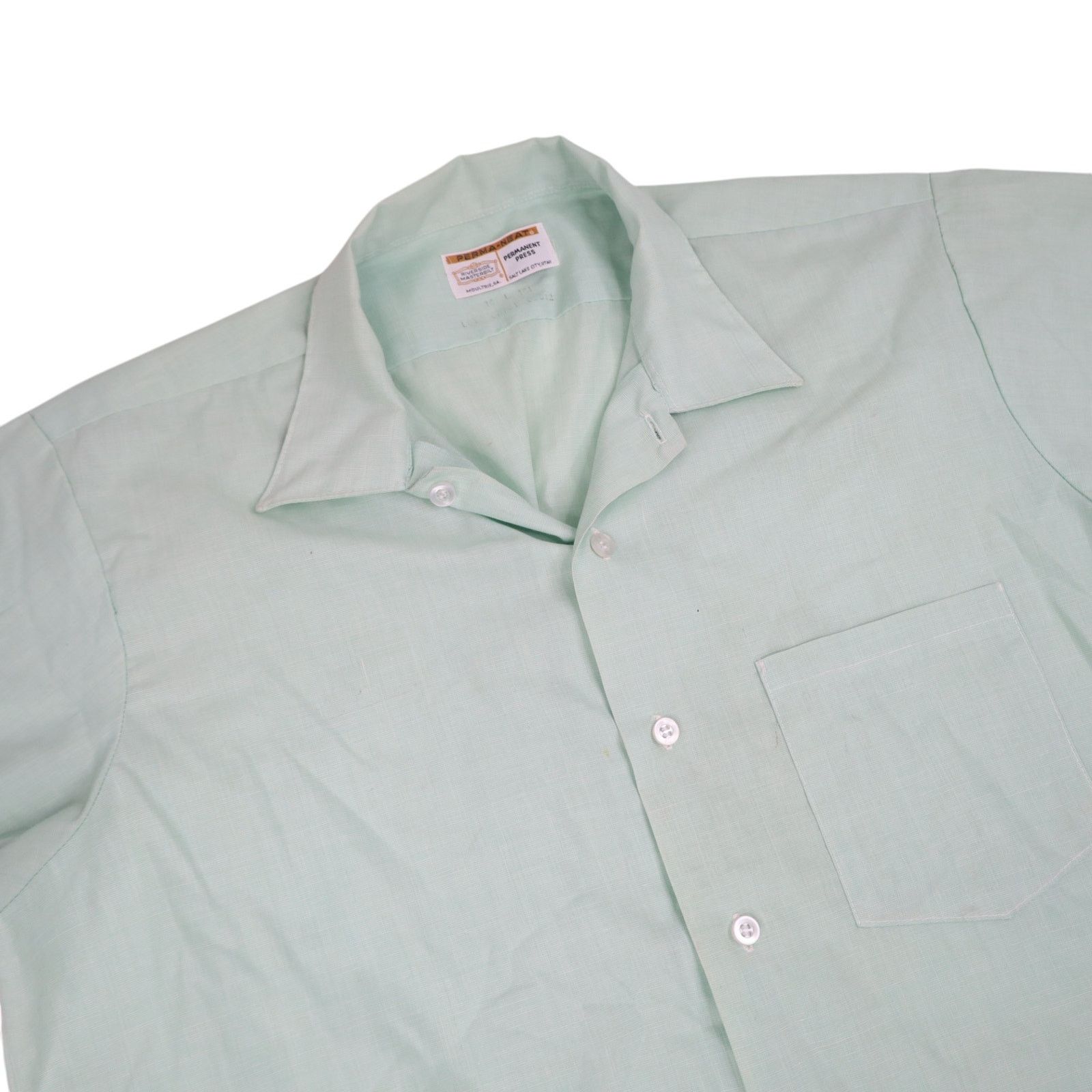 Vintage True Vintage Perma-Neat Casual Button Up Shirt Size US L / EU 52-54 / 3 - 6 Thumbnail