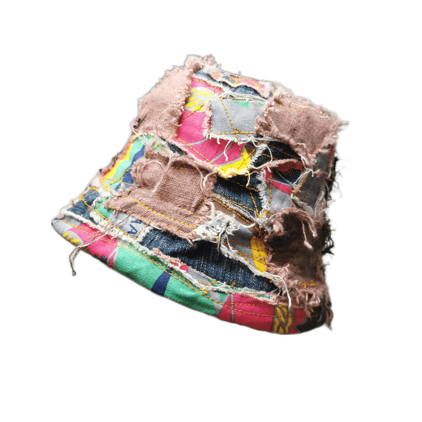 Art Comes First 🇯🇵🔥 90s Japanese Brand IYBasic Custom Bucket Hat Size ONE SIZE - 1 Thumbnail