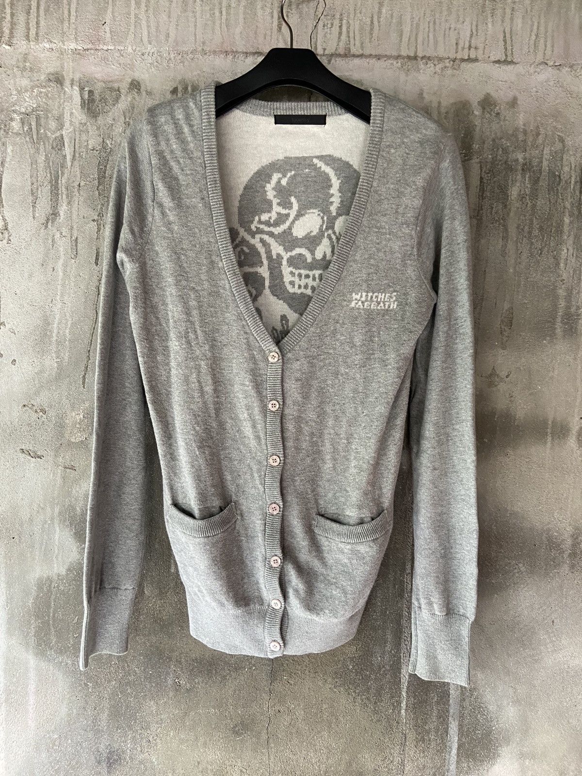 Beauty Beast × Hysteric Glamour × Japanese Brand WITCHES SABBATH MOUSSY KNIT 2 IN 1 HYDROGEN DISTRESSED TEE Size US M / EU 48-50 / 2 - 18 Thumbnail
