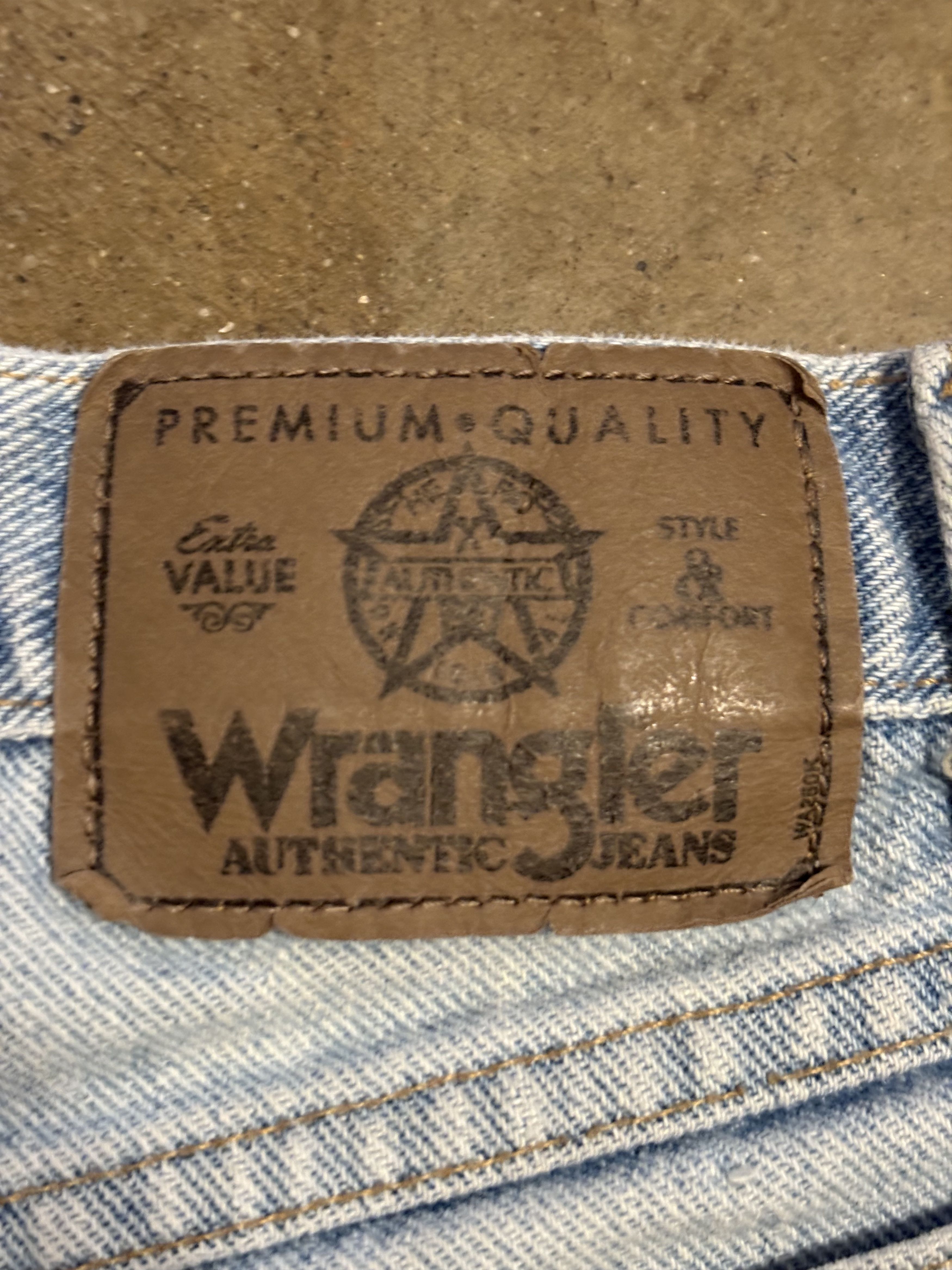 Wrangler Classic vintage Wrangler denim shorts ~ 30 Size 30" / US 8 / IT 44 - 3 Thumbnail