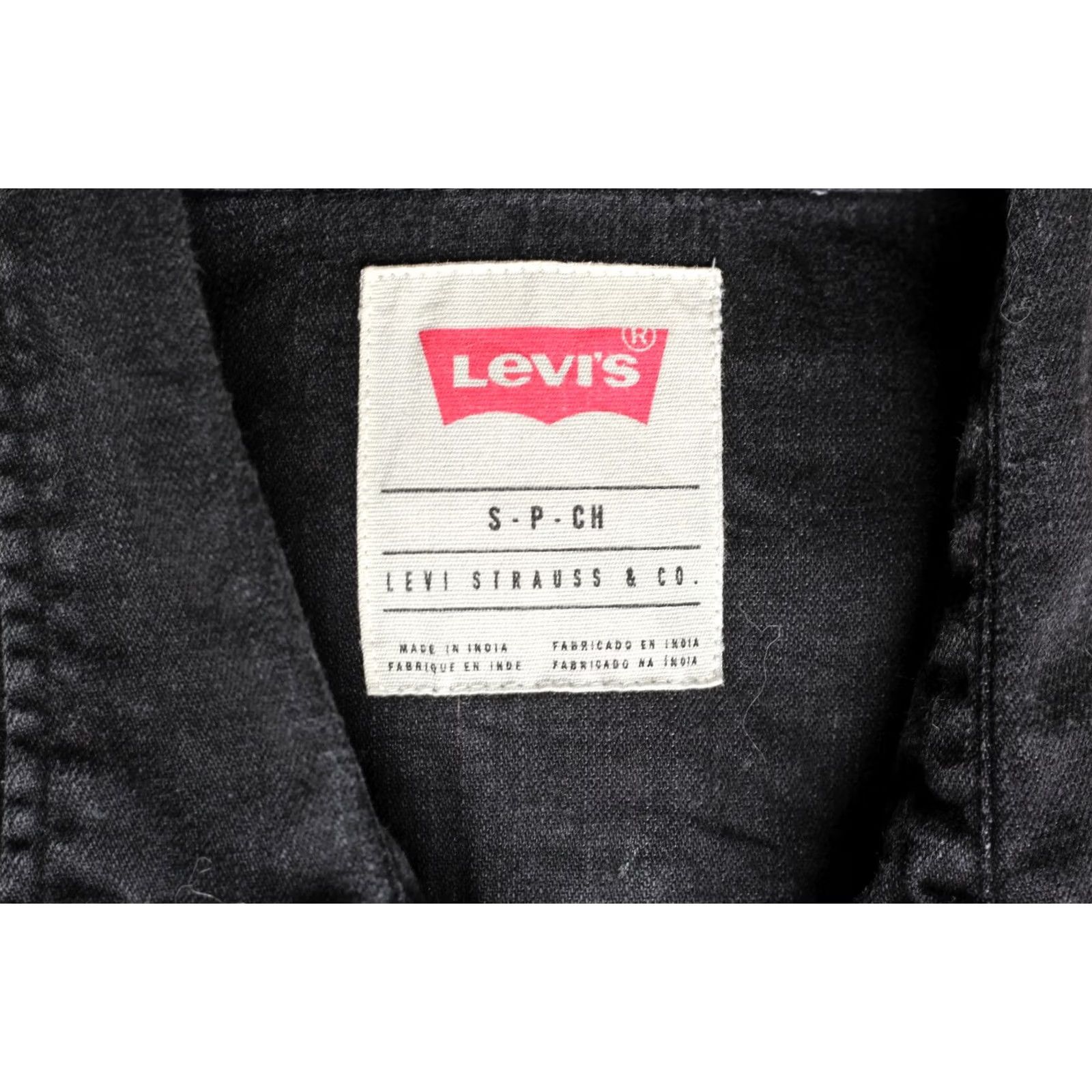 Levi's LEVI’S Sawtooth Western Denim Shirt Men S Snap Long Sleeve VG3802 Size US S / EU 44-46 / 1 - 5 Thumbnail