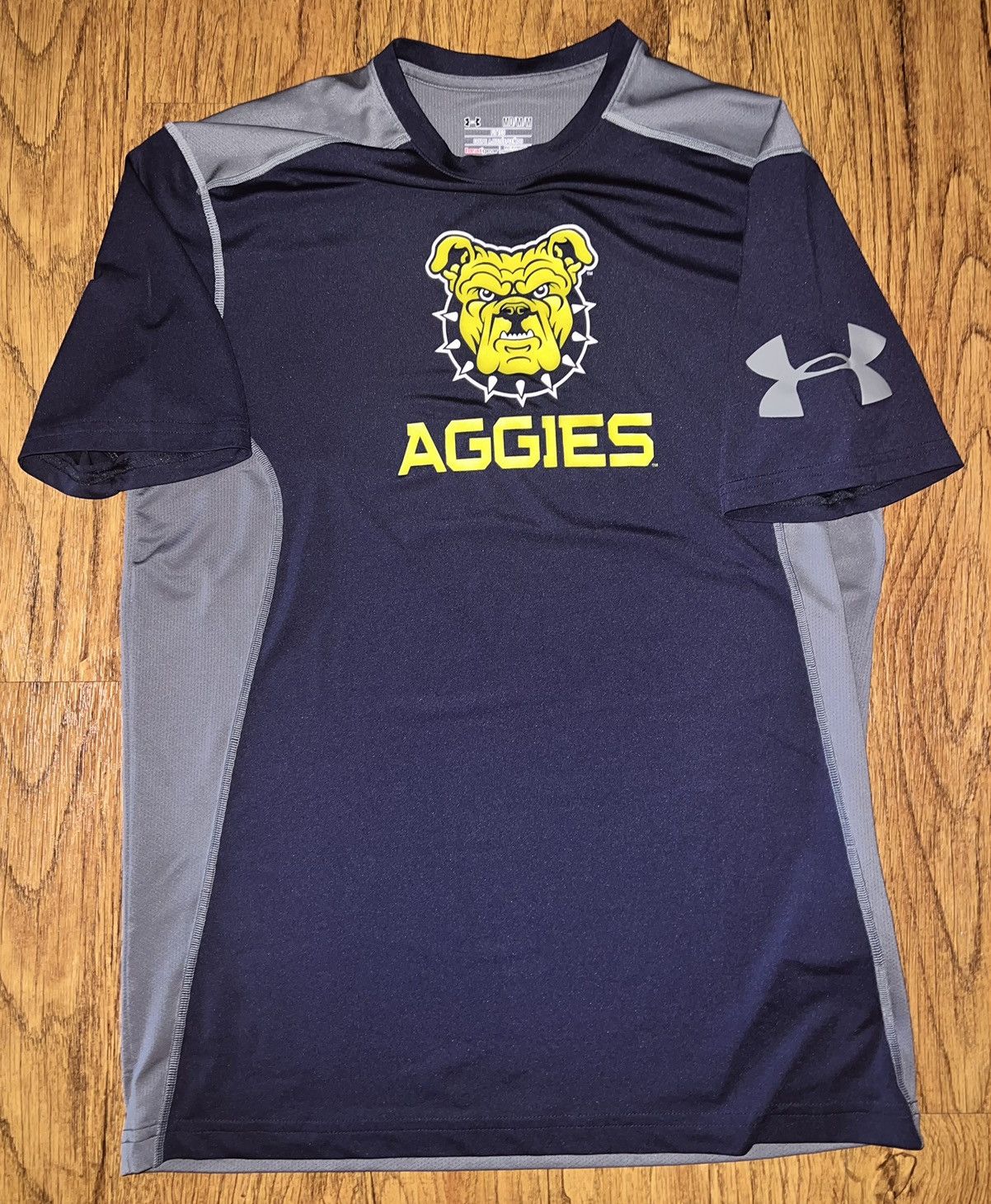 North Carolina A&T Aggies NCAA Jumbo Arch Unisex T-Shirt - Officially Licensed Fan Gear - View #5