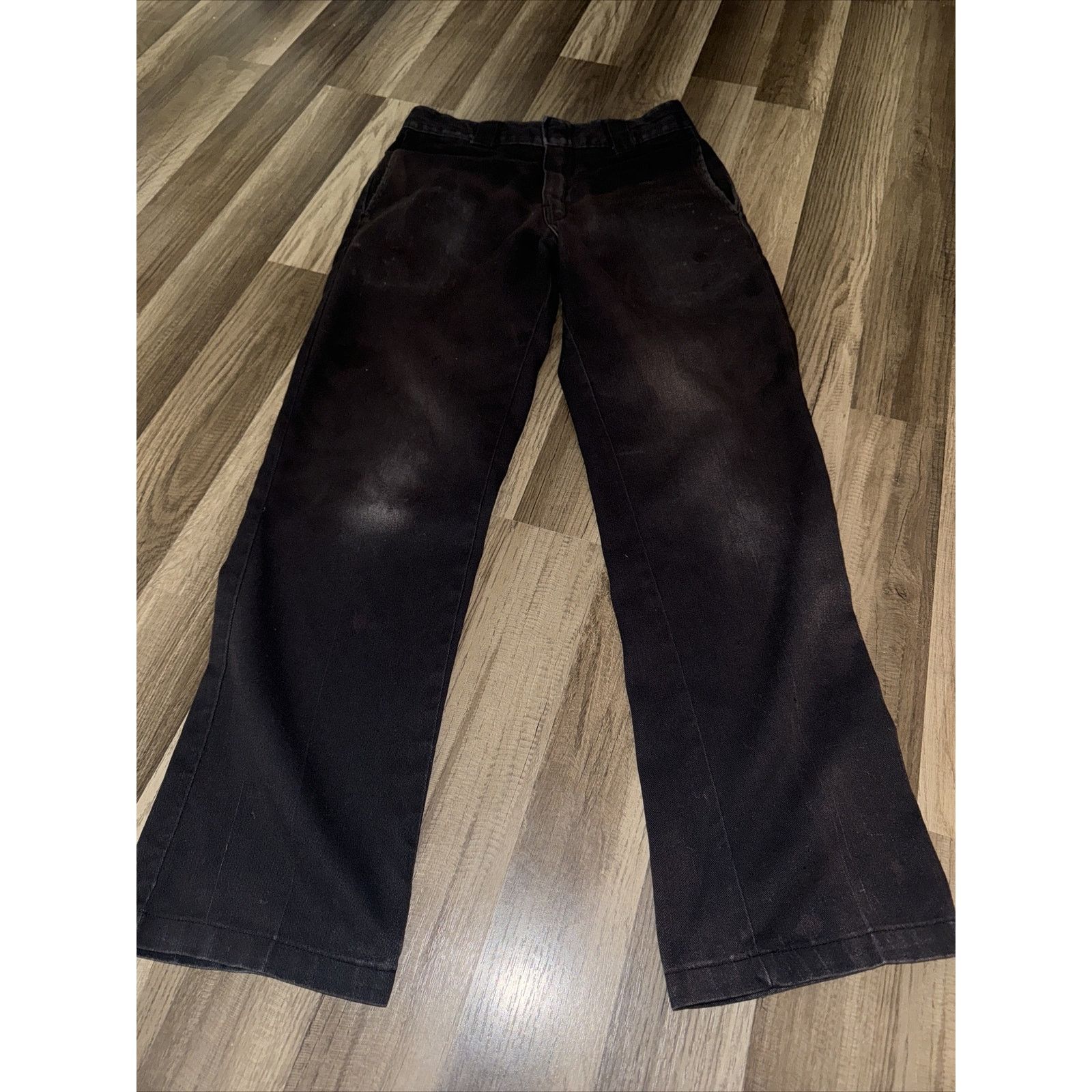 Dickies Dickies 874 Flex Original Fit Chino Pants Black Distressed Size US 30 / EU 46 - 5 Thumbnail