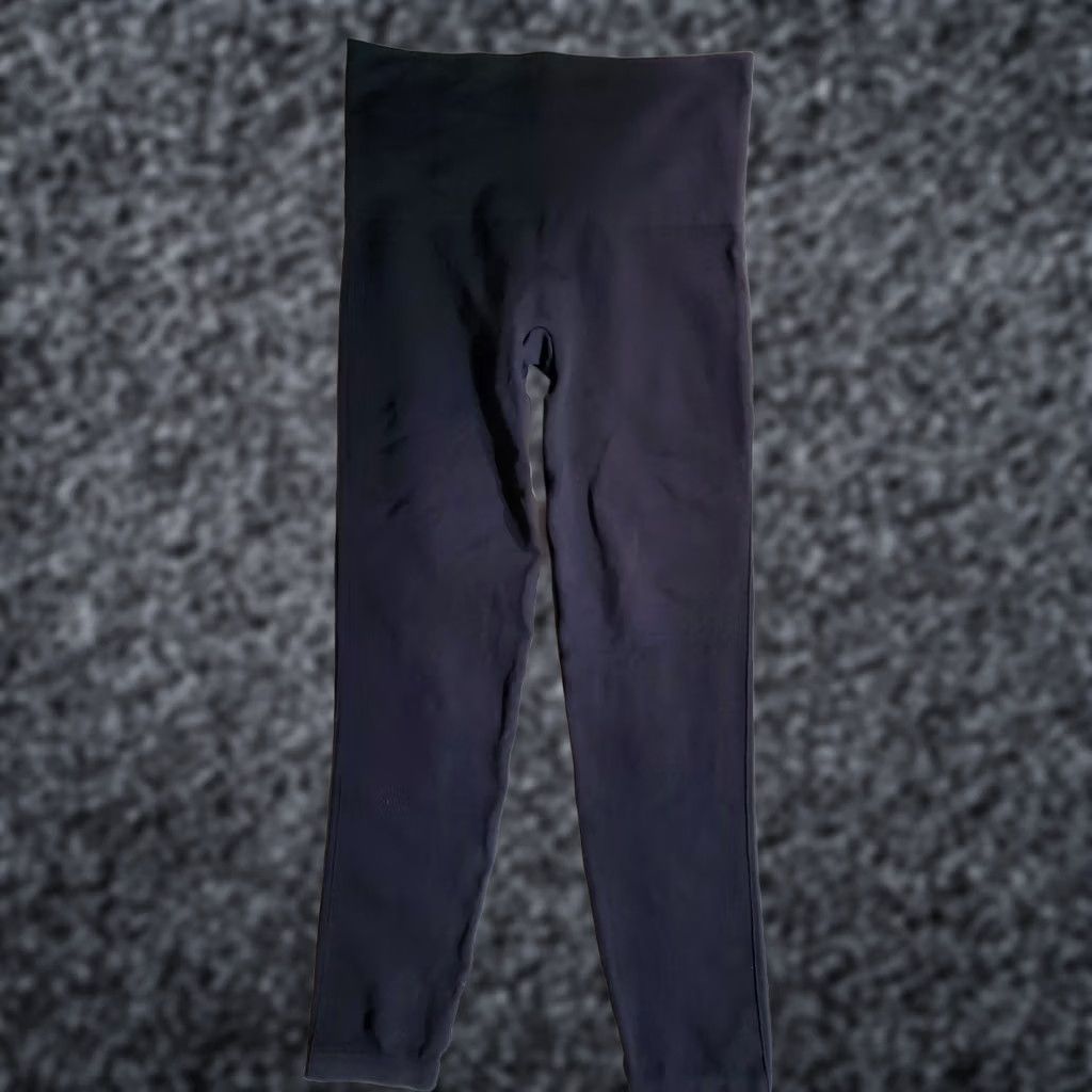 Spanx SPANX Women's Black Nylon Blend Leggings Size XLarge Size 40" / US 18 - 1 Thumbnail