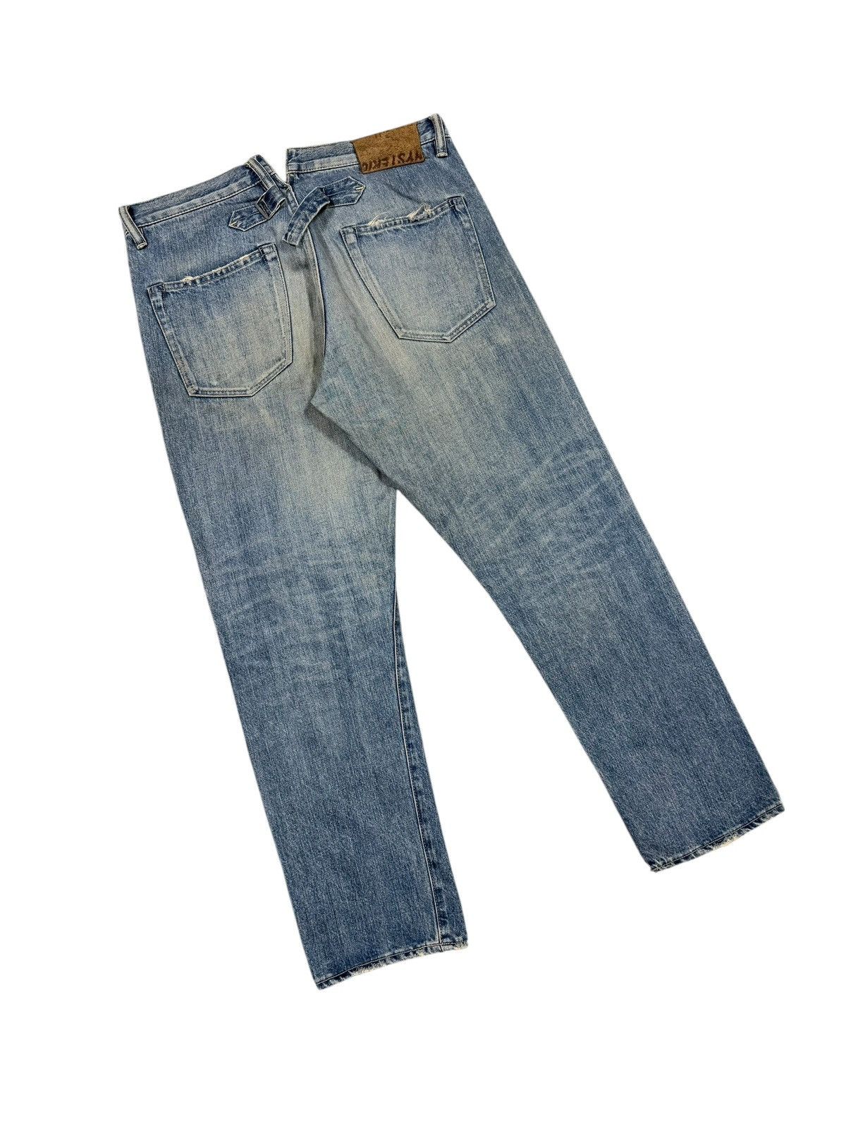 Hysteric Glamour Vtg💥Hysteric Glamour Salvedge Buckle Back Wash Denim Size US 33 - 15 Thumbnail