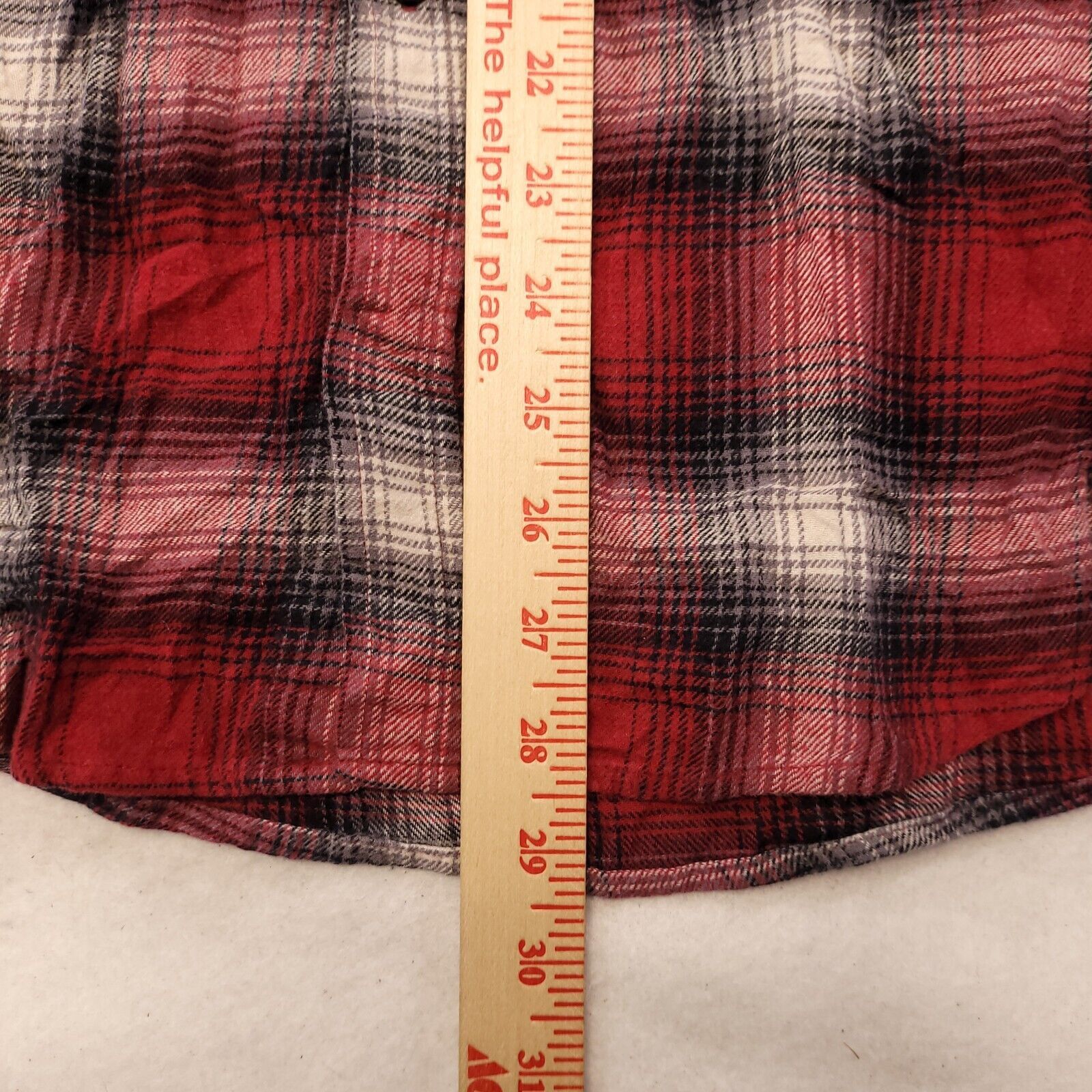 Croft & Barrow Croft & Barrow Tartan Flannel Button Up Shirt Men Size L Red Size US L / EU 52-54 / 3 - 8 Thumbnail