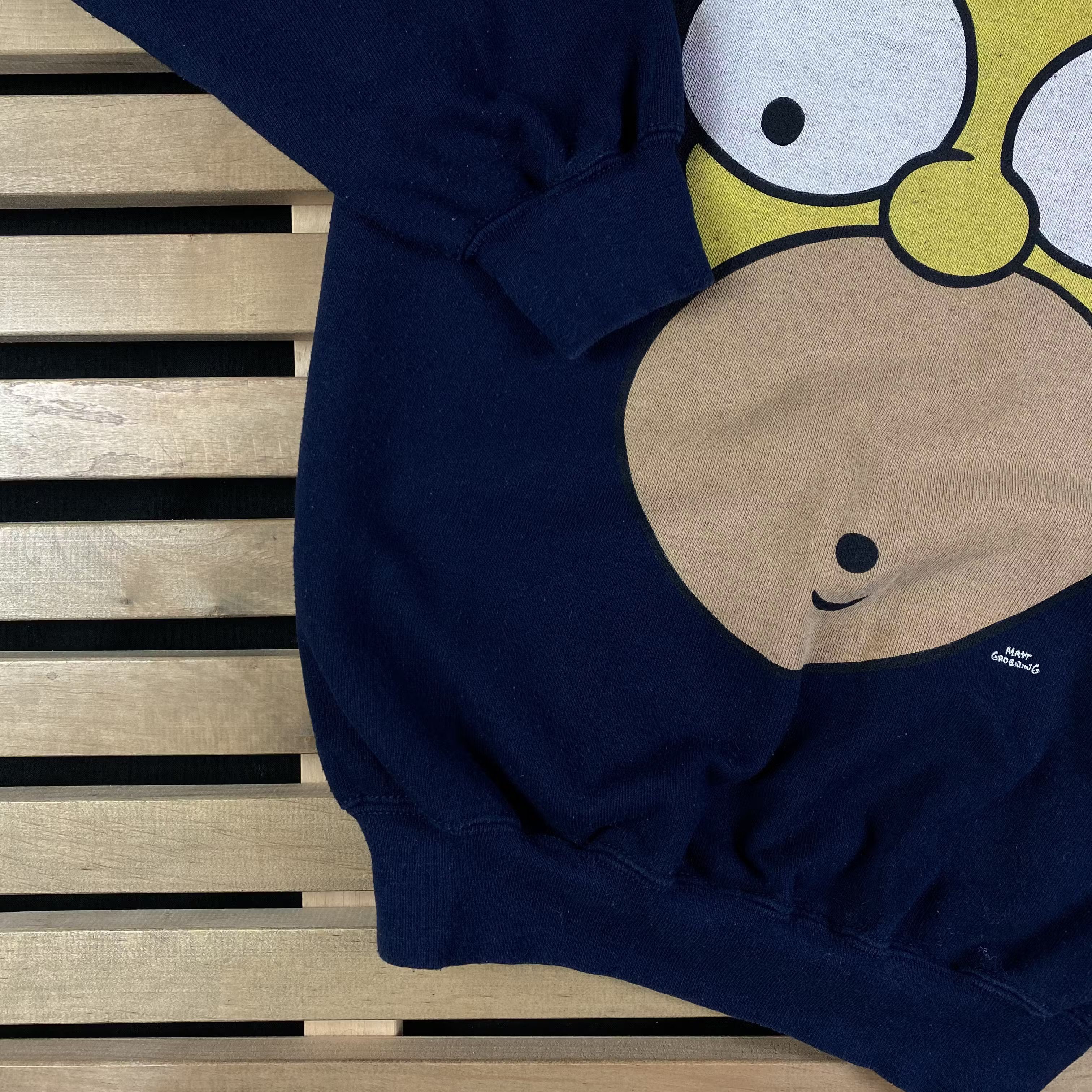 The Simpsons × Vintage Mens Sweatshirt Vintage Homer Simons Size XL Size US XL / EU 56 / 4 - 3 Thumbnail