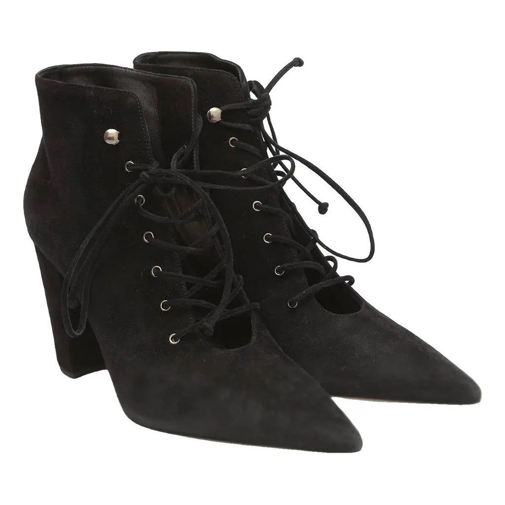Miu Miu Miu miu never worn lace up ankle boots Size US 9 / IT 39 - 1 Thumbnail