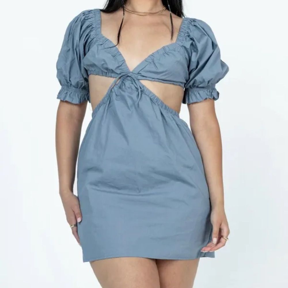 PRINCESS POLLY Princess Polly Blue Mini Dress Size S / US 4 / IT 40 - 1 Thumbnail