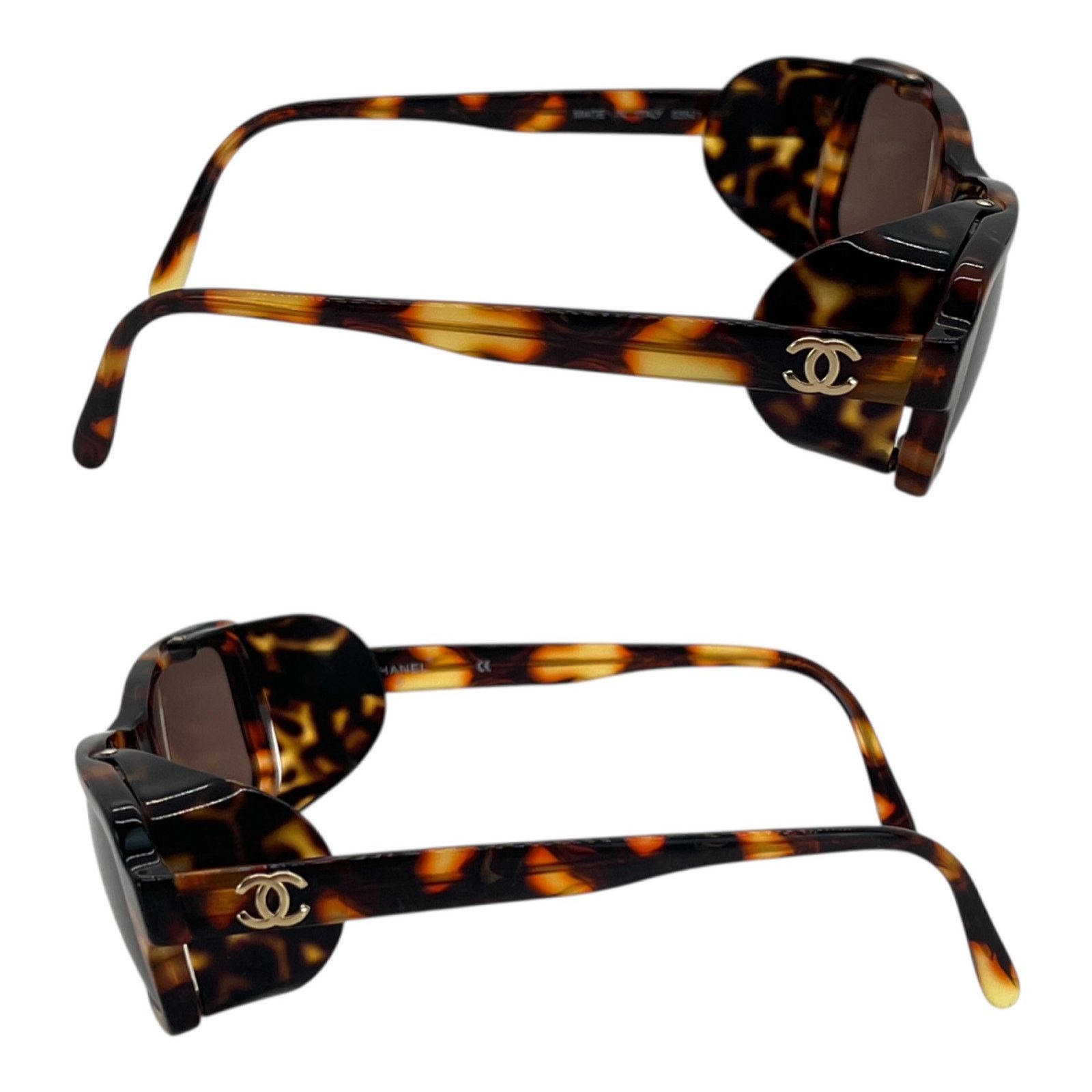 Chanel Chanel Tortoise Shell Blinder Sunglasses Size ONE SIZE - 3 Thumbnail