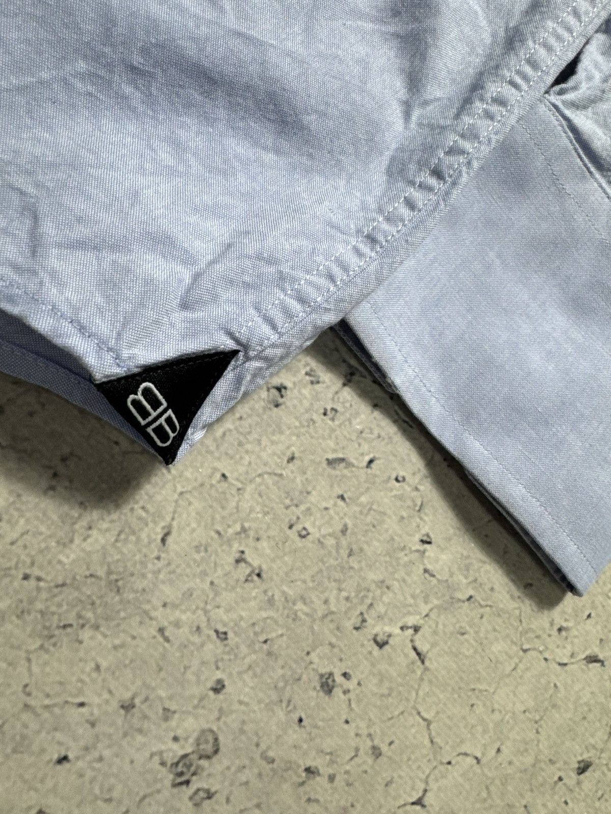 Balenciaga Balenciaga BB Luxury Button Up Shirt Vintage Size US L / EU 52-54 / 3 - 4 Thumbnail