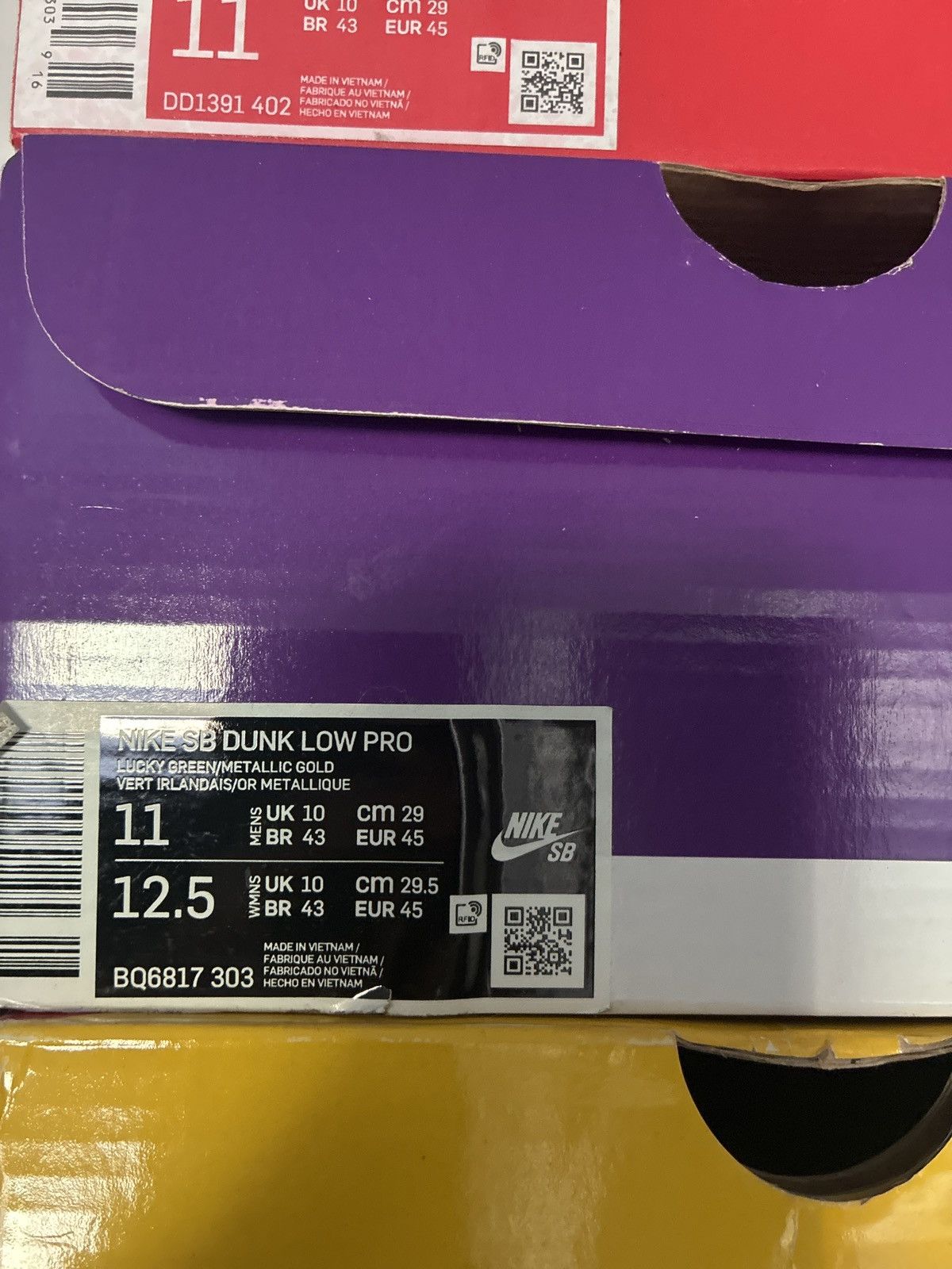 Nike SB Nike dunk low sb st patricks Size US 11 / EU 44 - 9 Thumbnail