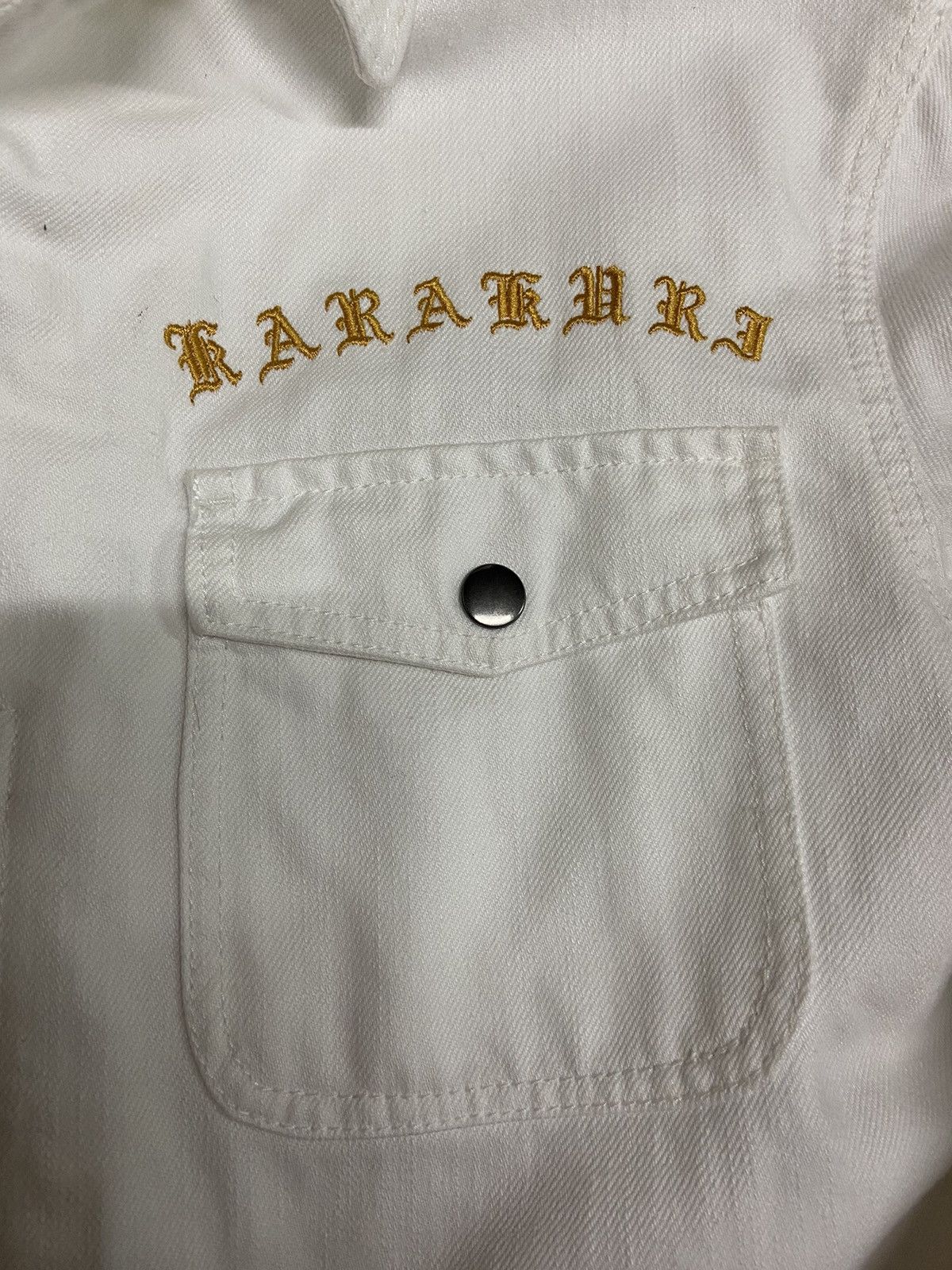 Japanese Brand KARAKURI TAMASHI OVERALLS GOLD EDITION Size US L / EU 52-54 / 3 - 3 Thumbnail