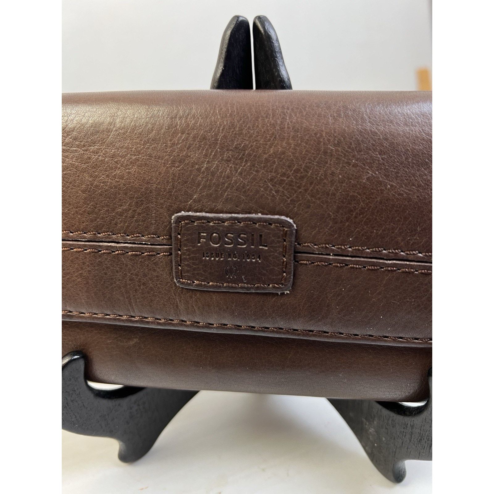 Fossil Fossil Flap Clutch Wallet Women Leather Credit Card Holder Size ONE SIZE - 3 Thumbnail