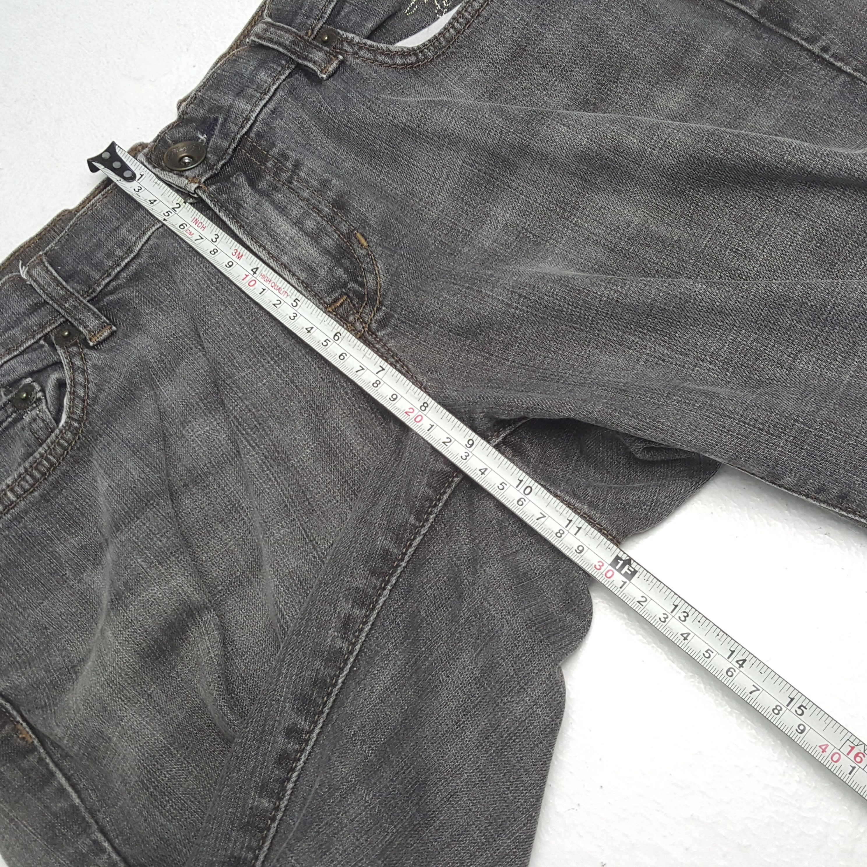 Ed Hardy × Vintage ED HARDEY Fashion Brand Jeans C280N22 Size 34" / US 12 / IT 48 - 8 Thumbnail