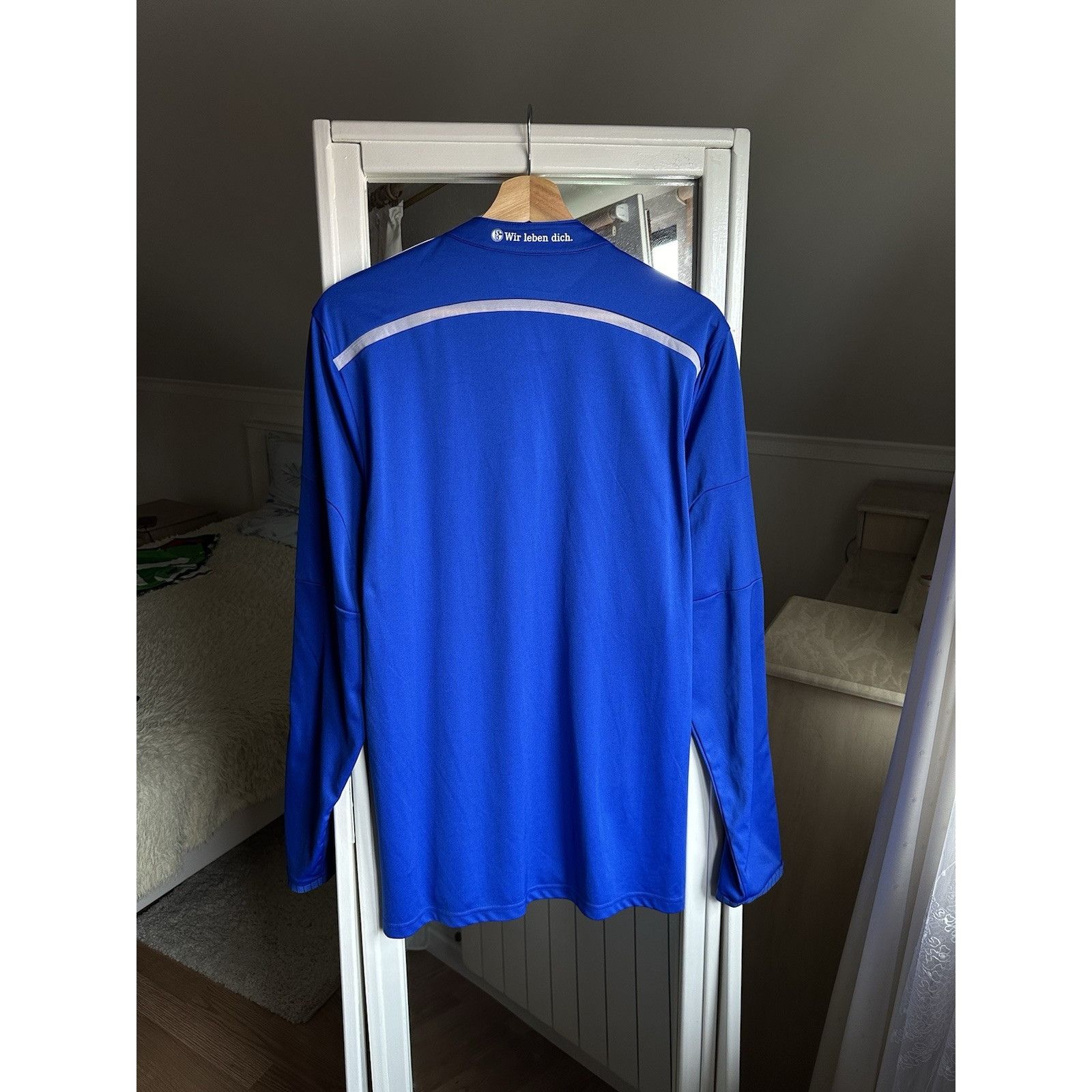 Vintage SCHALKE 04 2014/2015 SOCCER FOOTBALL Long Sleeve SHIRT JERSE Size US M / EU 48-50 / 2 - 8 Thumbnail