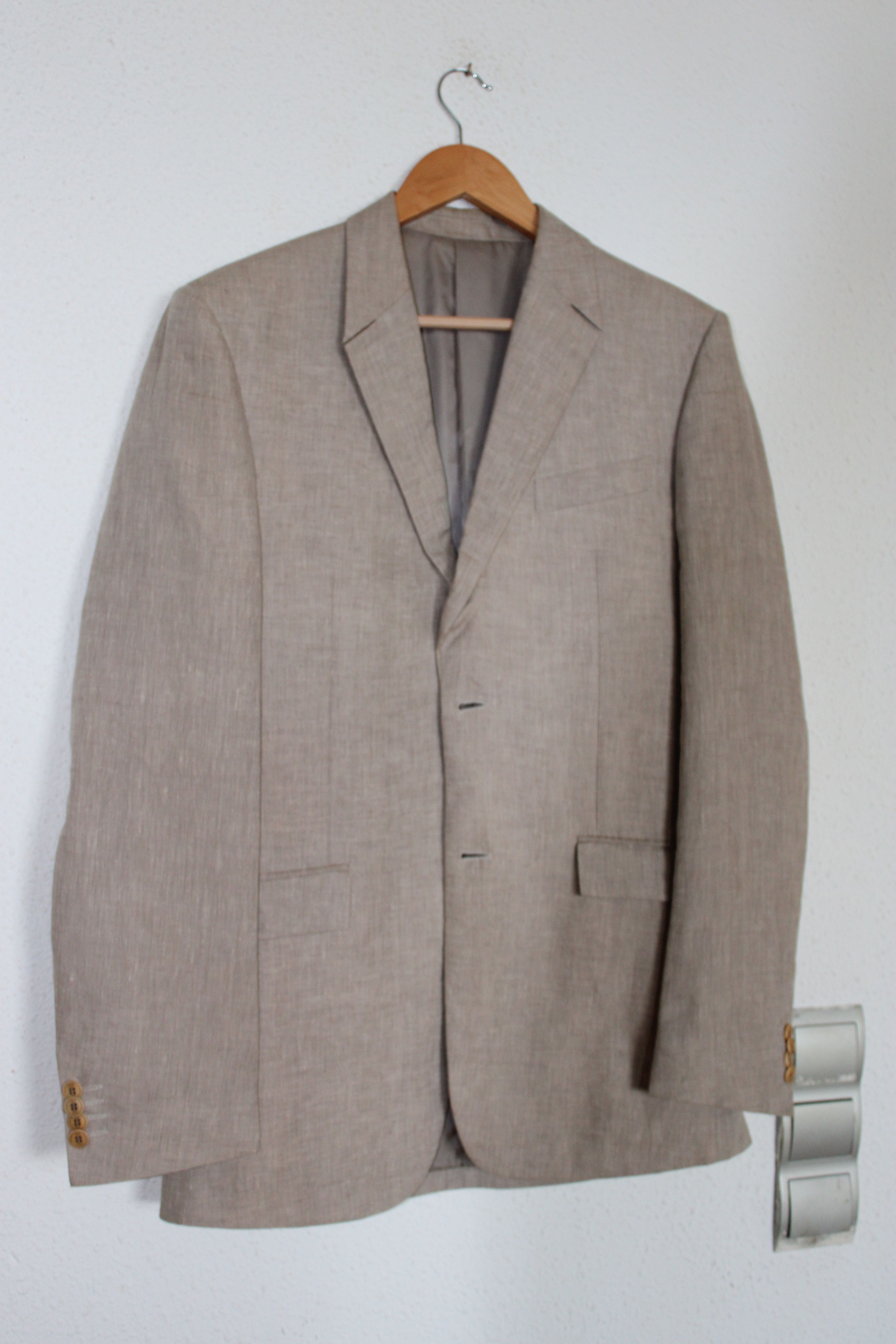 Thierry Mugler Thierry Mugler Linen Blazer 48-52 Size 48L - 5 Thumbnail