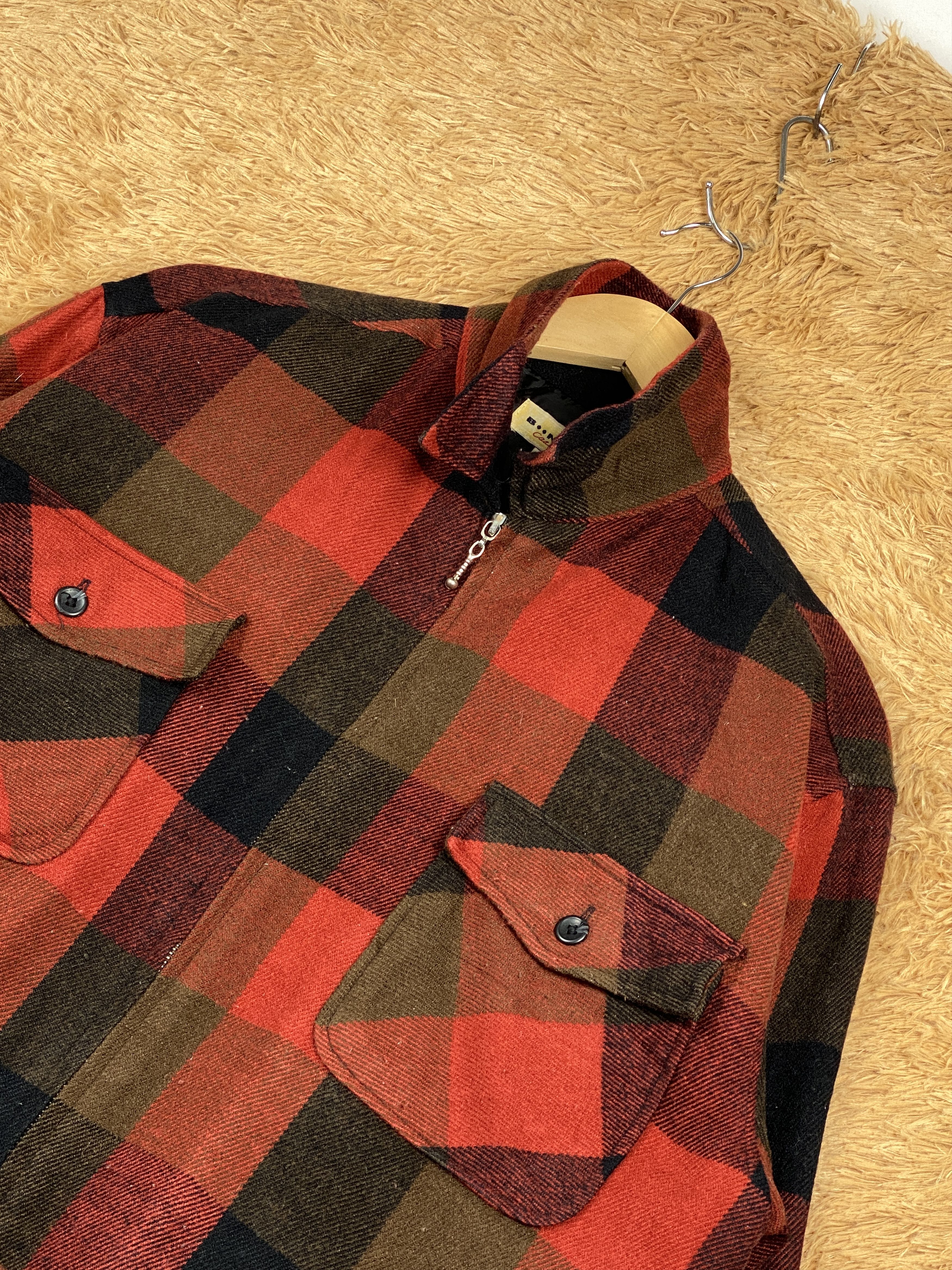 Japanese Brand × Lumberjack × Vintage Vintage Boon Pal Japanese Brand Flannel Jacket J1656 Size US M / EU 48-50 / 2 - 2 Thumbnail