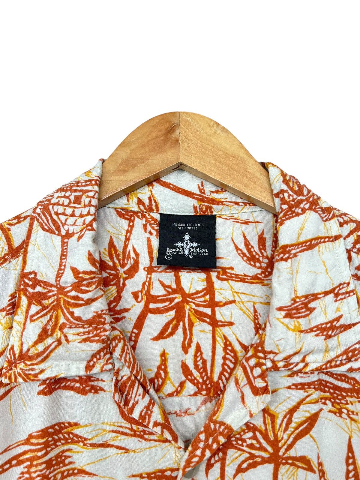 Vintage Vintage Local Motion Hawaiian Floral Beach Shirt Size US XL / EU 56 / 4 - 6 Thumbnail