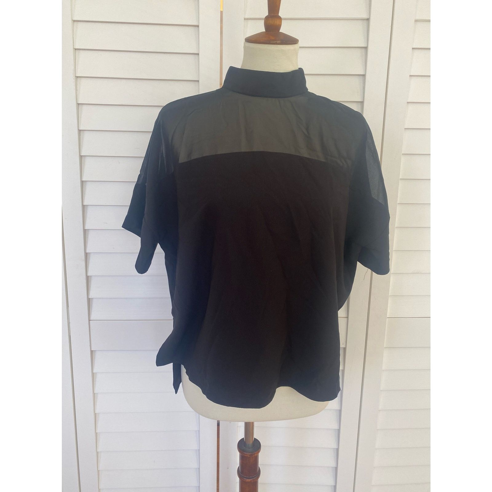 Asos ASOS Sheer Blouse Size M / US 6-8 / IT 42-44 - 5 Thumbnail