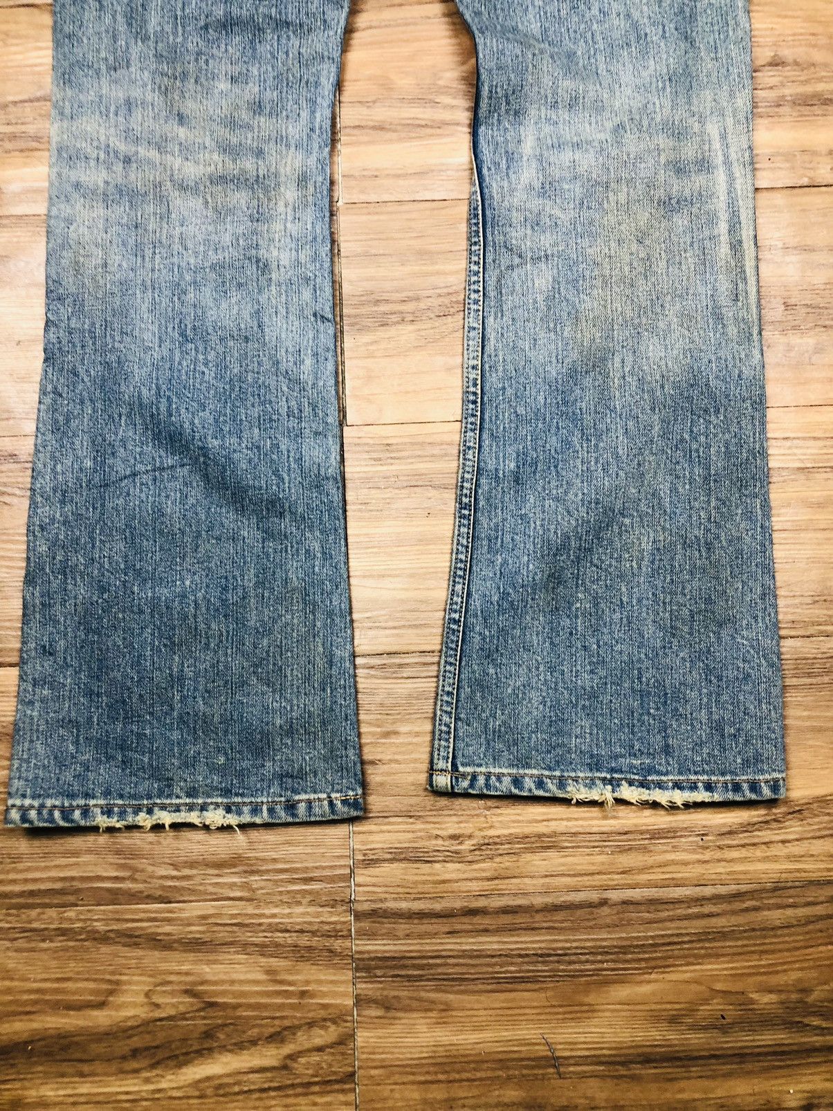 Japanese Brand Haricot Rouge Distressed Jeans (33) Size US 27 - 14 Thumbnail