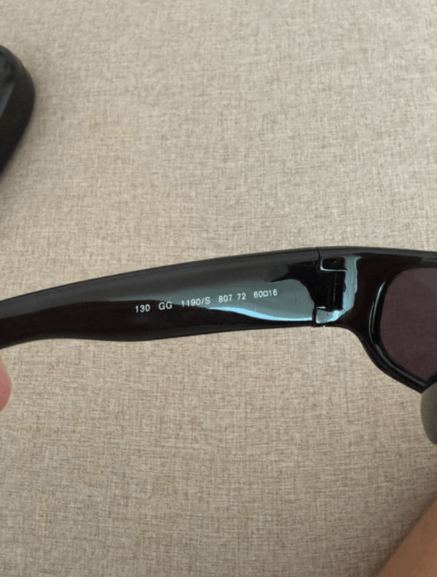 Gucci Gucci Sunglasses Logo GG Sport Square Mask Vintage EX0263 Size ONE SIZE - 4 Thumbnail